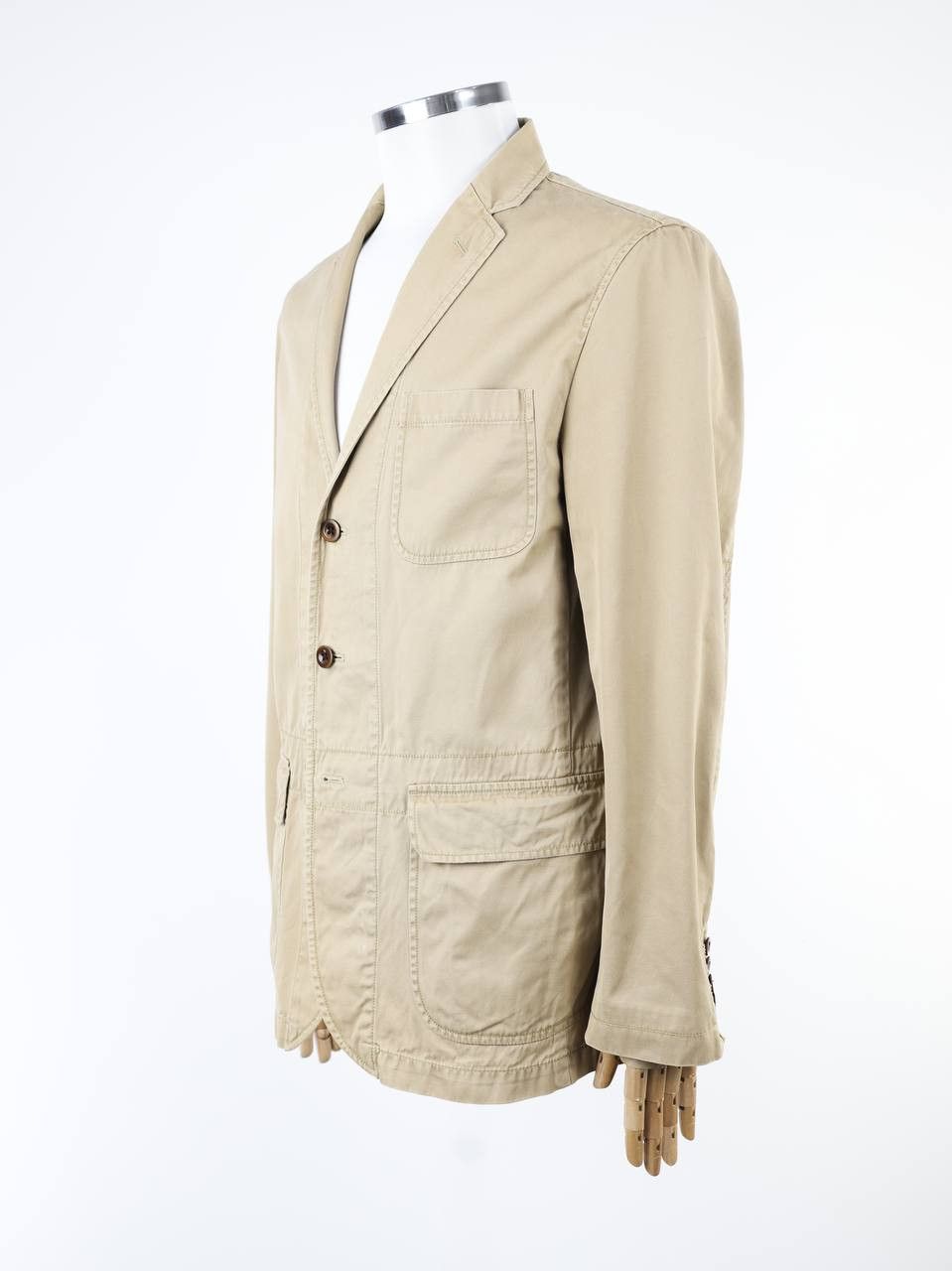 Polo Ralph Lauren × Vintage POLO RALPH LAUREN Cotton jacket blazer Size 50R - 3 Thumbnail