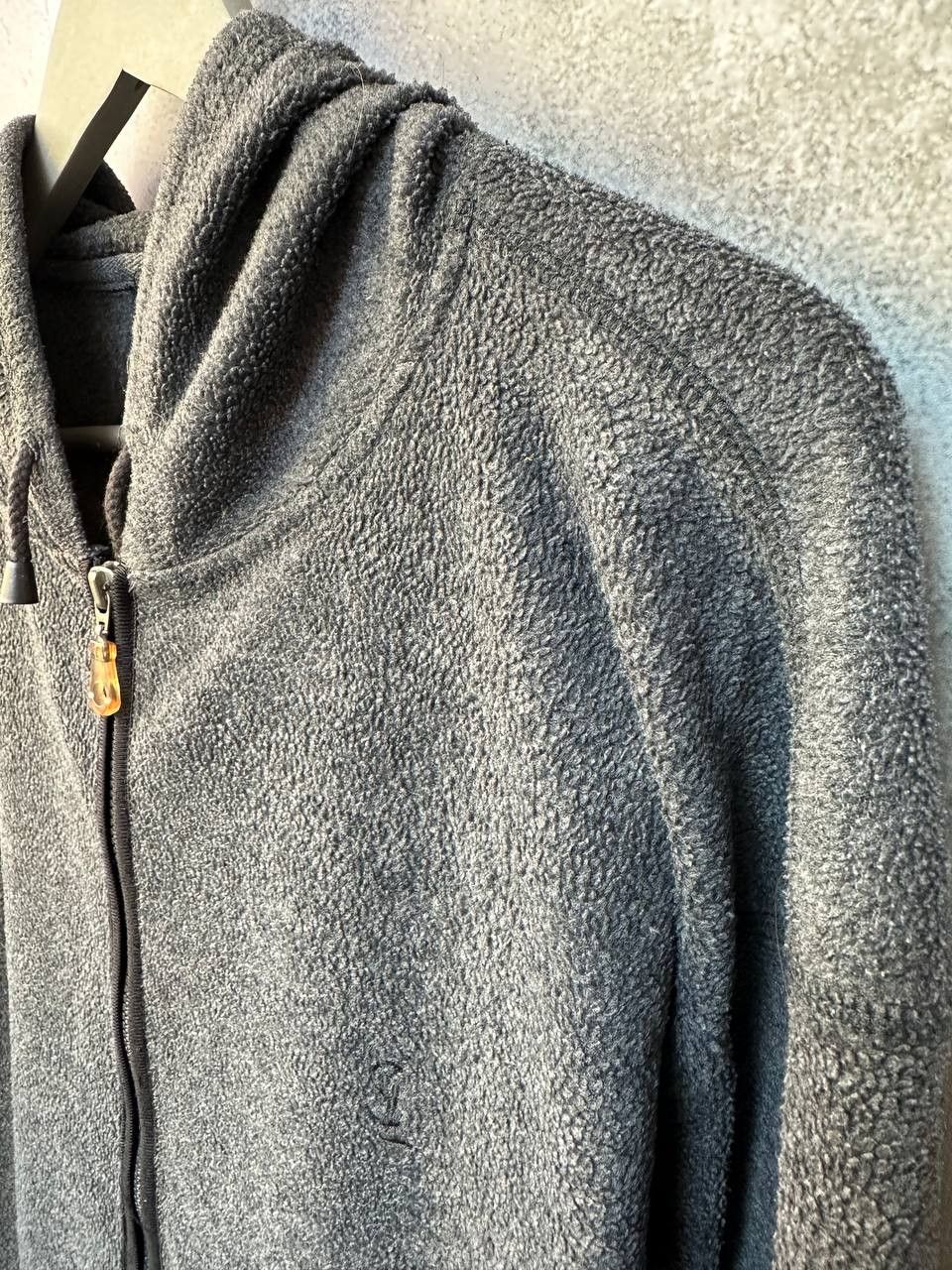 Yves Saint Laurent Yves Saint Laurent Full Zip Fleece Hoodie Gray Vintage Size US L / EU 52-54 / 3 - 6 Thumbnail