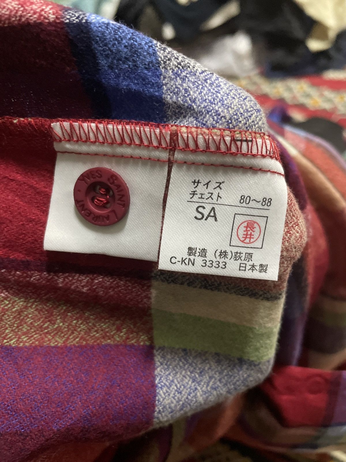Yves Saint Laurent Vintage Rare Yves Saint Laurent Shirt Size US L / EU 52-54 / 3 - 14 Thumbnail