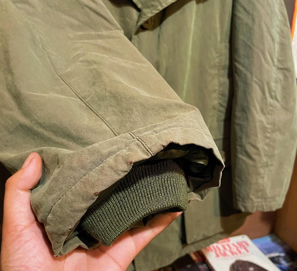 Nigel Cabourn Vintage 90s Nigel Cabourn 1943 Us Army Mackinaw Coat Size US XL / EU 56 / 4 - 5 Thumbnail