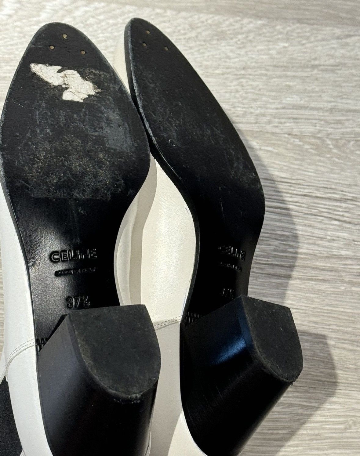 Celine CELINE LEATHER COWBOY BOOTS Size US 7.5 / IT 37.5 - 6 Thumbnail