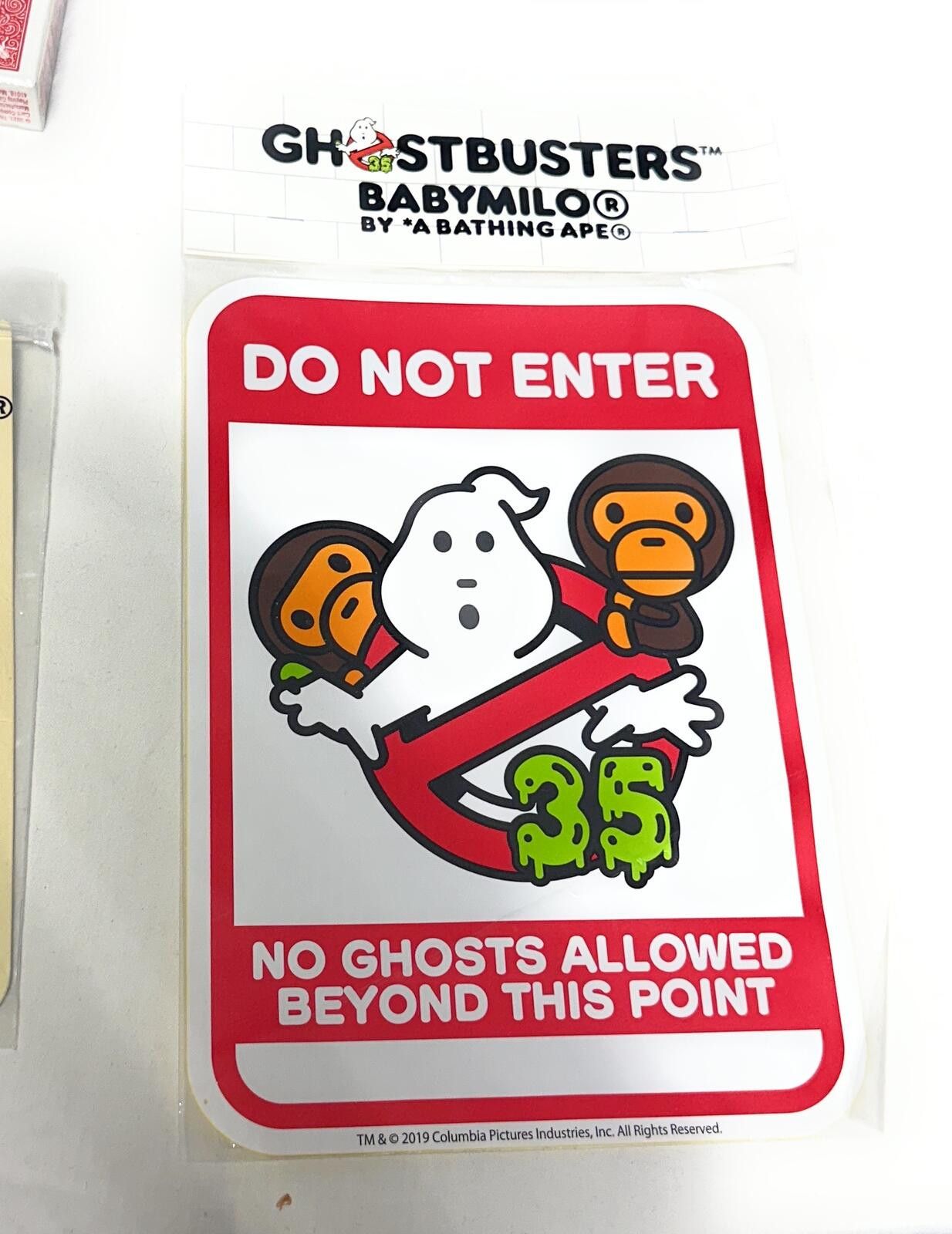 Bape BAPE x Baby Milo x Ghostbusters 35th Anniversary Sticker Size ONE SIZE - 4 Thumbnail