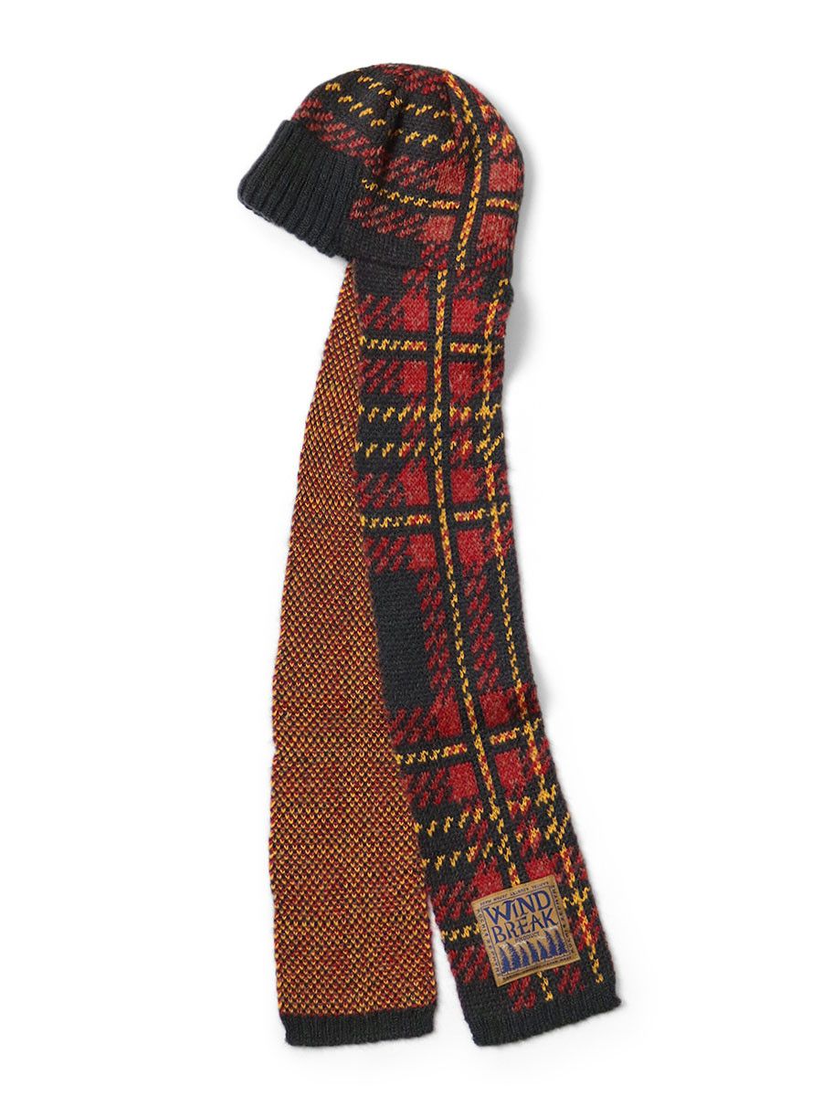 Kapital Kapital Wool Happy peace mark muffler scarf | Grailed