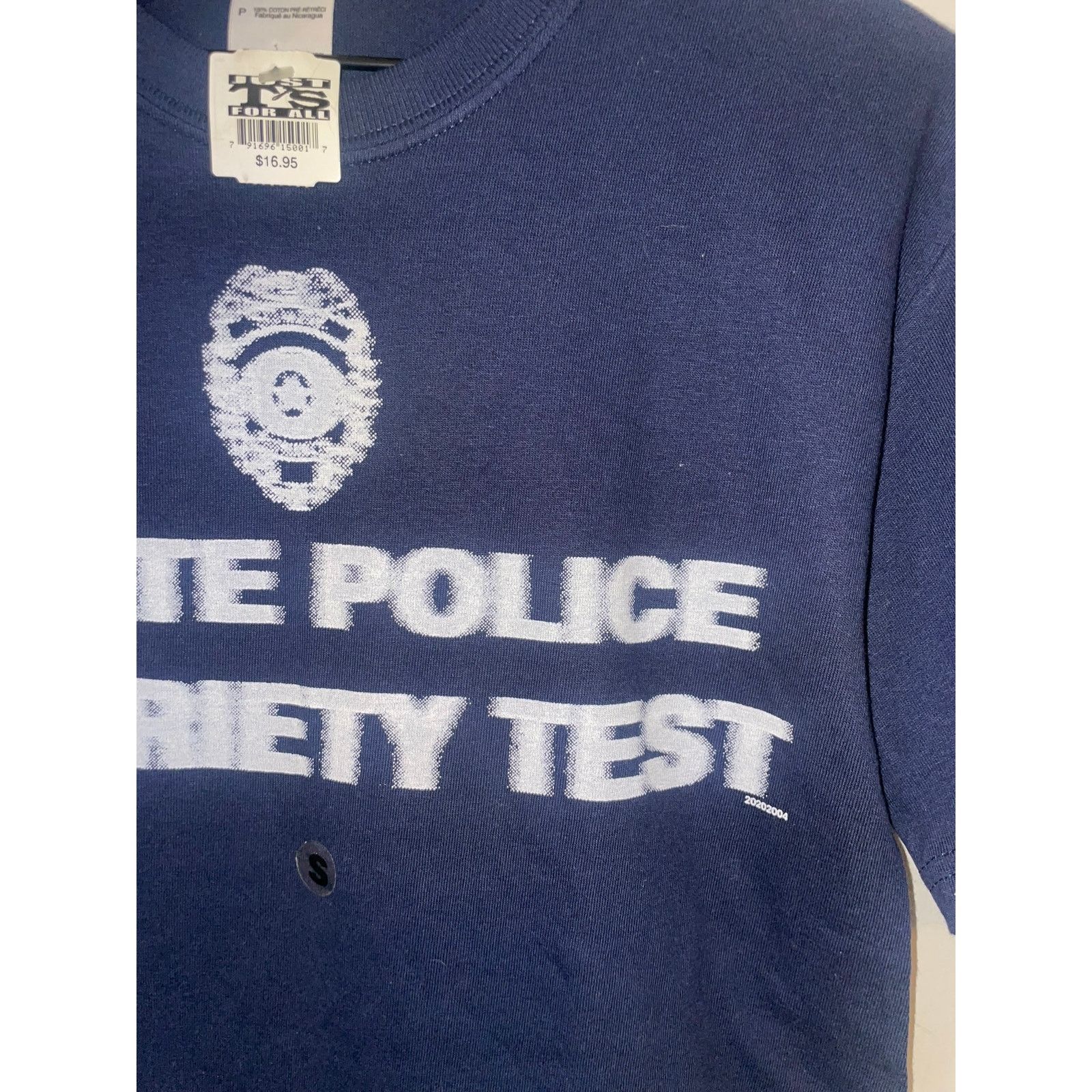Gildan Vintage State Police Sobriety Test Shirt Humor Joke Tee S Size US S / EU 44-46 / 1 - 4 Thumbnail