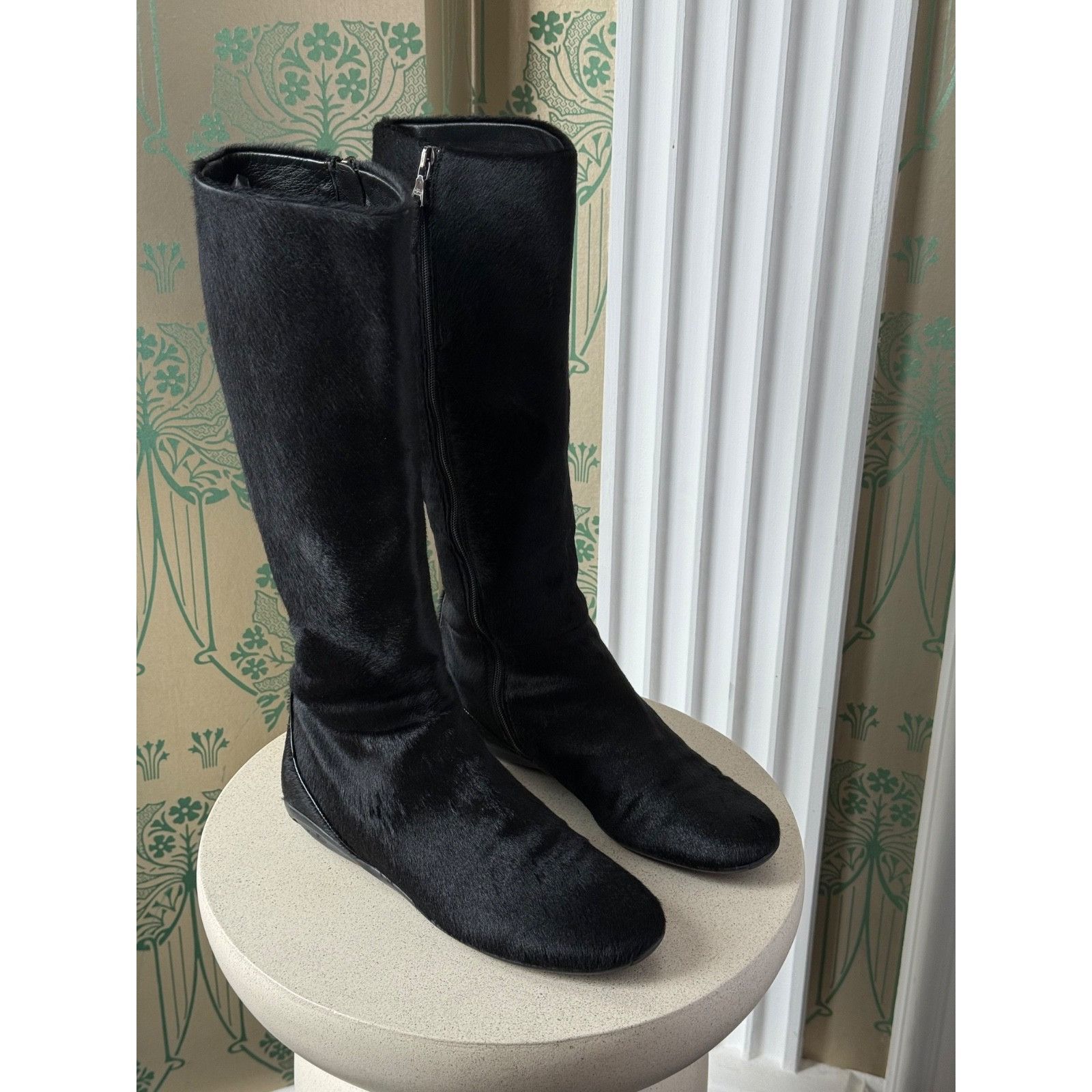 Prada Vintage Prada Pony Style Calfskin Riding Boots 36 / 6 Size US 6 / IT 36 - 6 Thumbnail