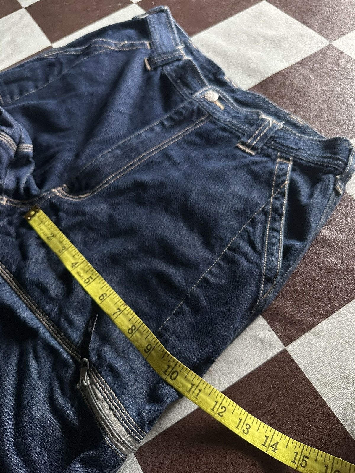 Japanese Brand jeans short pants Size US 33 - 11 Thumbnail
