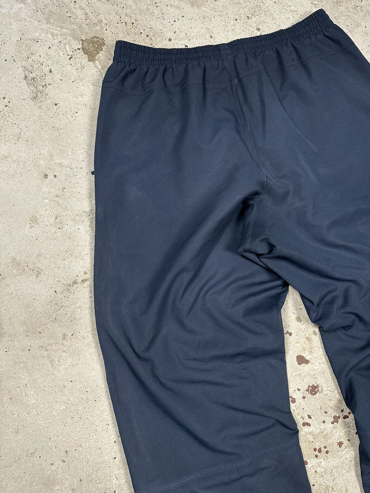 Adidas Vintage Y2K Adidas Baggy Navy Track Pants Loose Size US 36 / EU 52 - 13 Thumbnail
