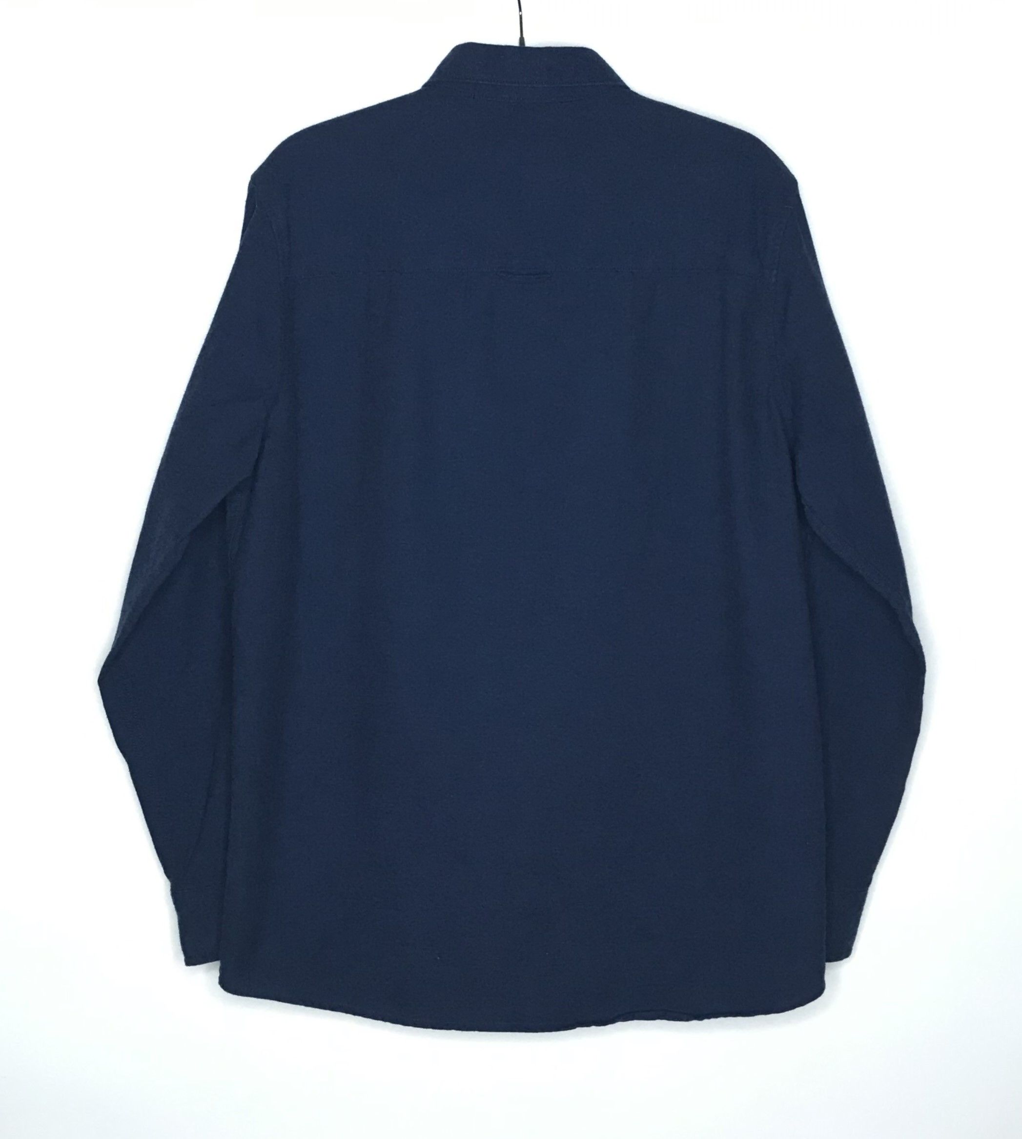 Folk Folk Button Shirt Long sleeve Mens Sz M Navy Size US M / EU 48-50 / 2 - 2 Thumbnail