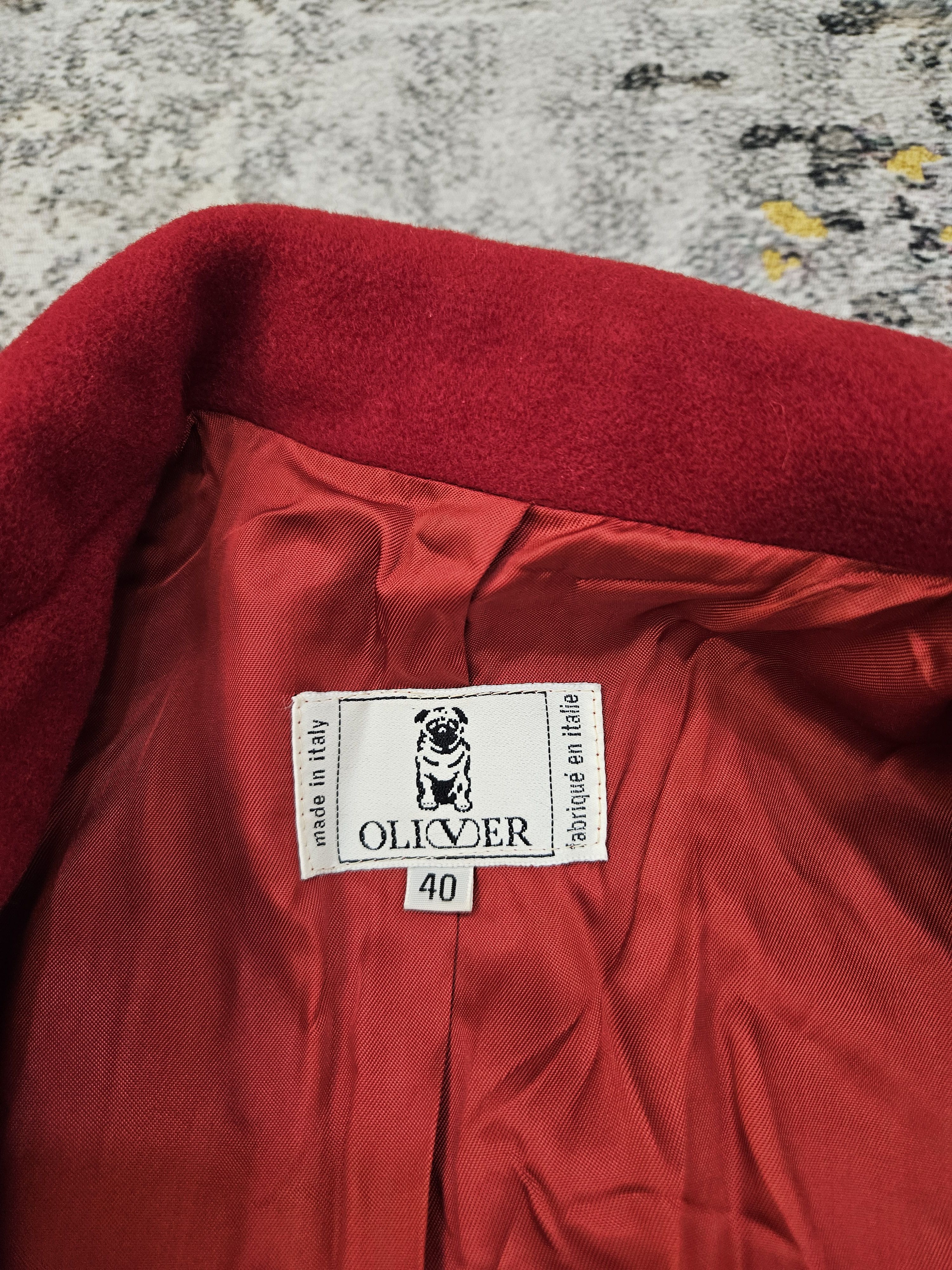 Valentino Oliver Valentino Made in Italy Long Wool Coat - Luxury Wear Size S / US 4 / IT 40 - 13 Thumbnail