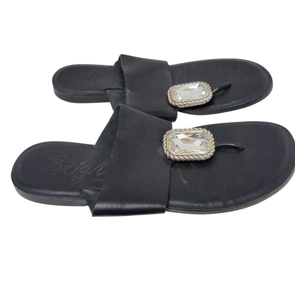 Brighton Brighton Allure Women's Leather Sandals Black Size 7.5M Size US 7.5 / IT 37.5 - 4 Thumbnail