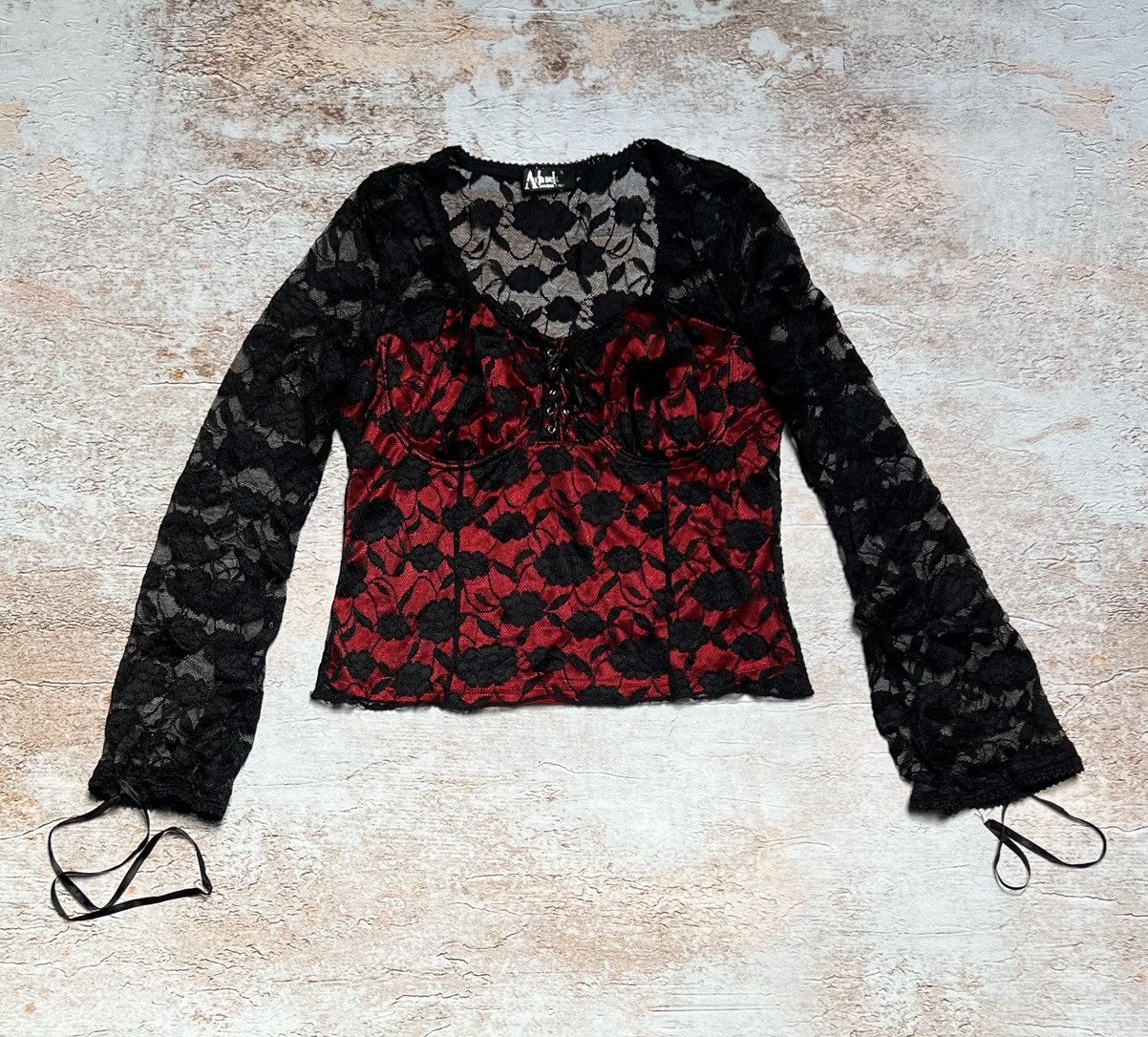 Seditionaries Vintage Japanese mesh corset long sleeve Size M / US 6-8 / IT 42-44 - 1 Thumbnail