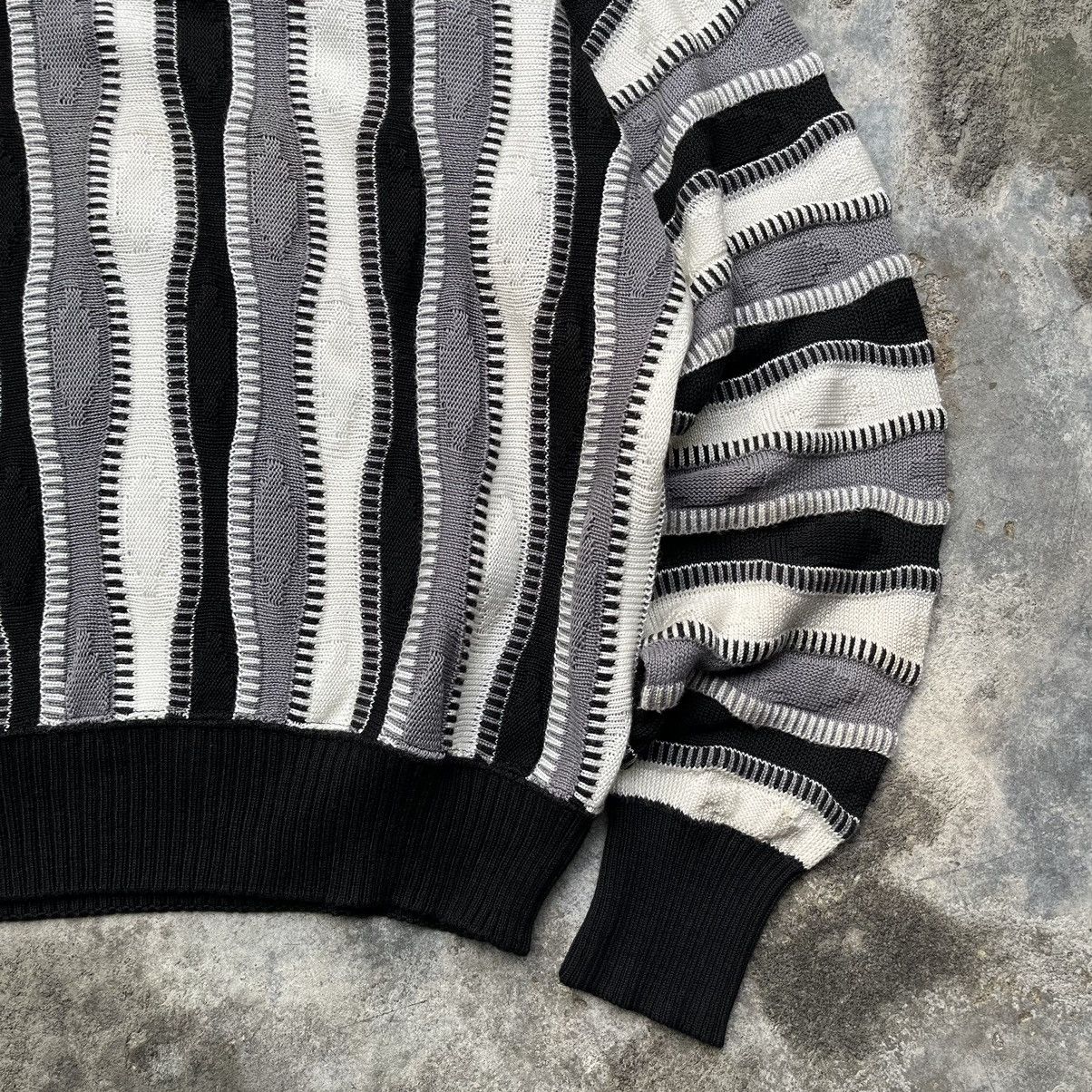 Coogi × Vintage Vintage Coogi Style Mondo di Marco Knit Sweater Size US XL / EU 56 / 4 - 3 Thumbnail