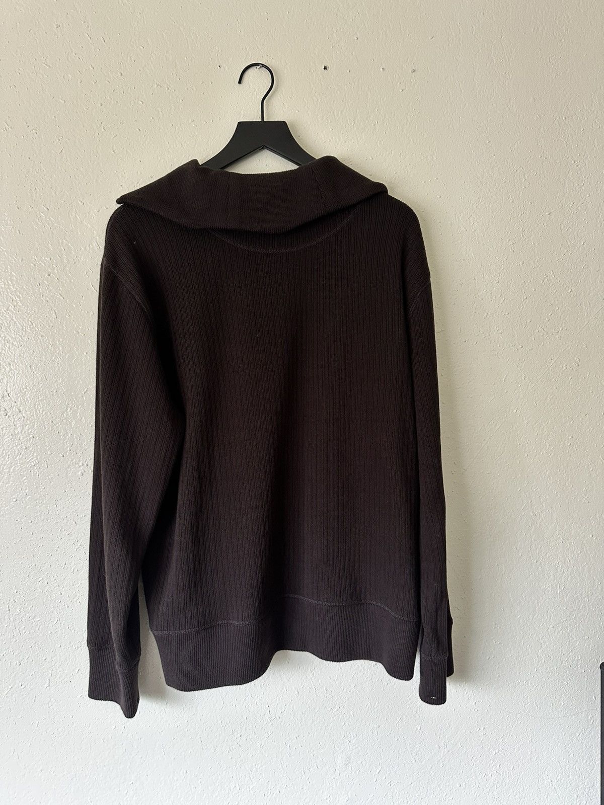 Banana Republic Banana Republic 1/2 Zip / Quarter Zip Brown - Size L Size US L / EU 52-54 / 3 - 2 Thumbnail