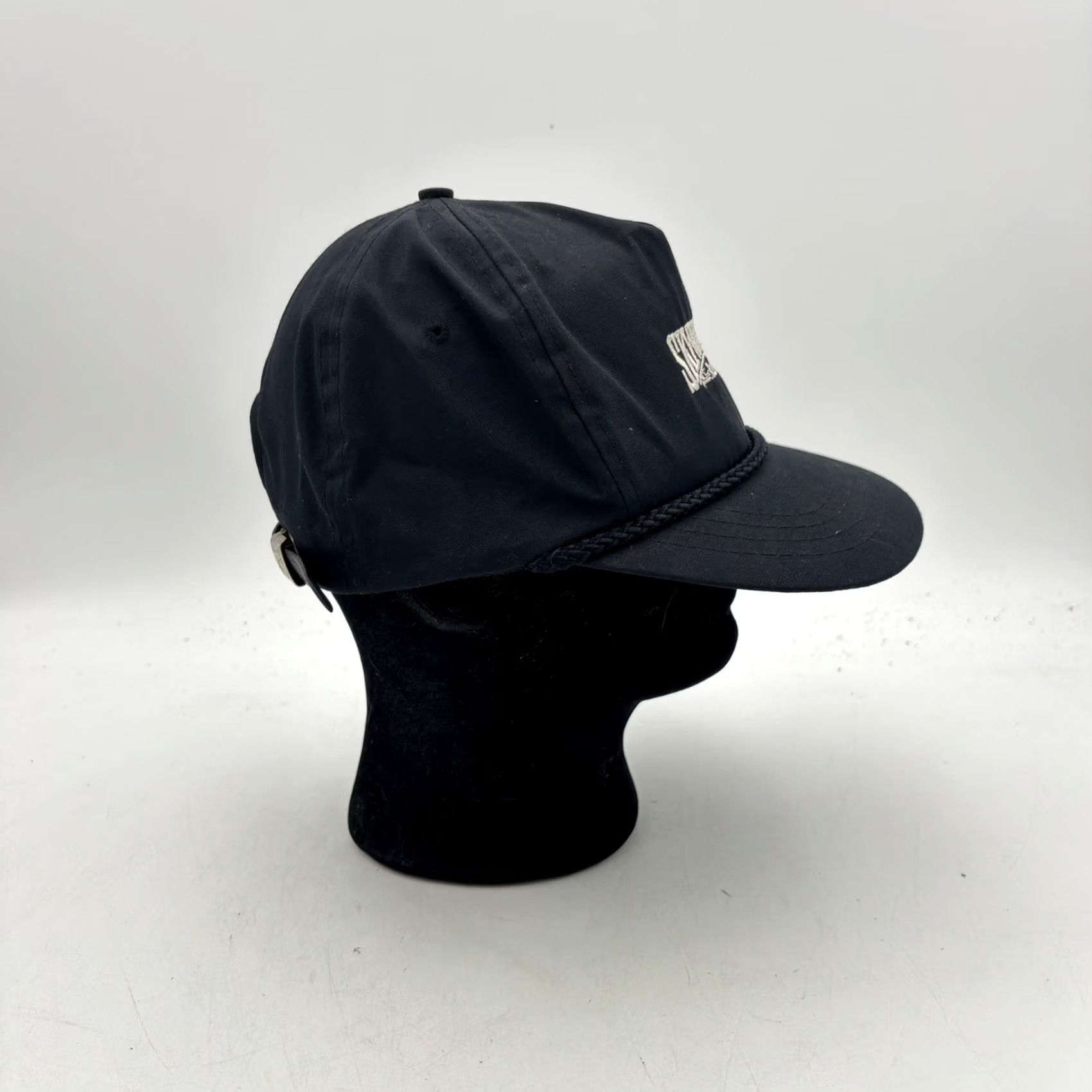 Star Wars VINTAGE Skywalker Ranch Star Wars George Lucas Rope Leather Strapback Hat Size ONE SIZE - 3 Thumbnail