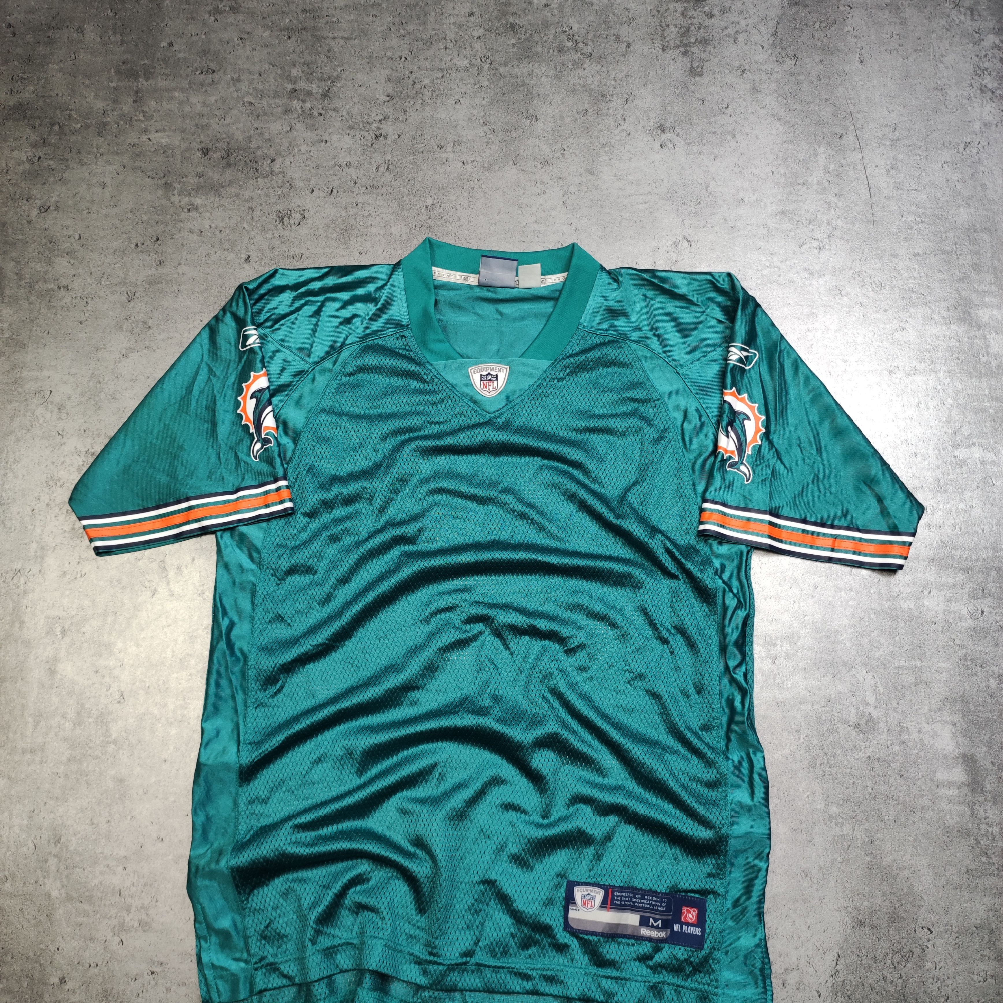 NFL × Vintage RARE NFL Miami Dolphines x Reebok Equipment Jersey Size US M / EU 48-50 / 2 - 2 Thumbnail