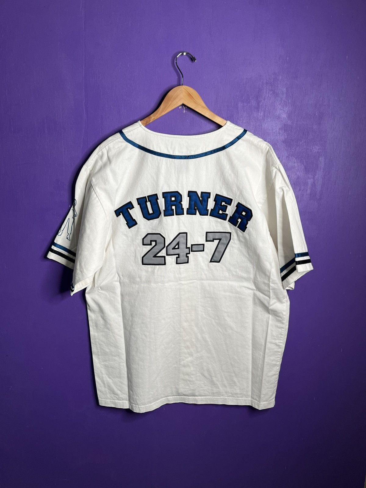 Band Tees × Vintage Vintage 90s Tina Turner 24/7 baseball jersey Size US L / EU 52-54 / 3 - 2 Thumbnail