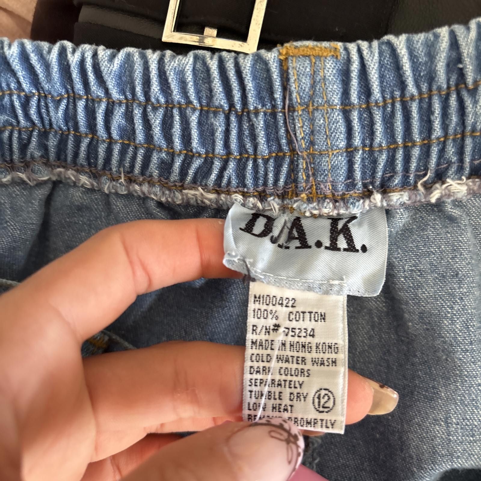Other vintage denim button up maxi skirt Size 34" / US 12 / IT 48 - 5 Thumbnail