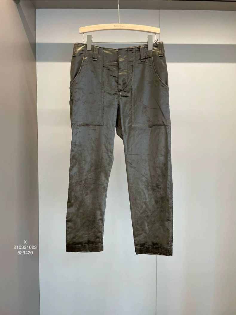 Brunello Cucinelli Brunello Cucinelli Green Velvet Casual Pants - dmc Size US 36 / EU 52 - 1 Thumbnail