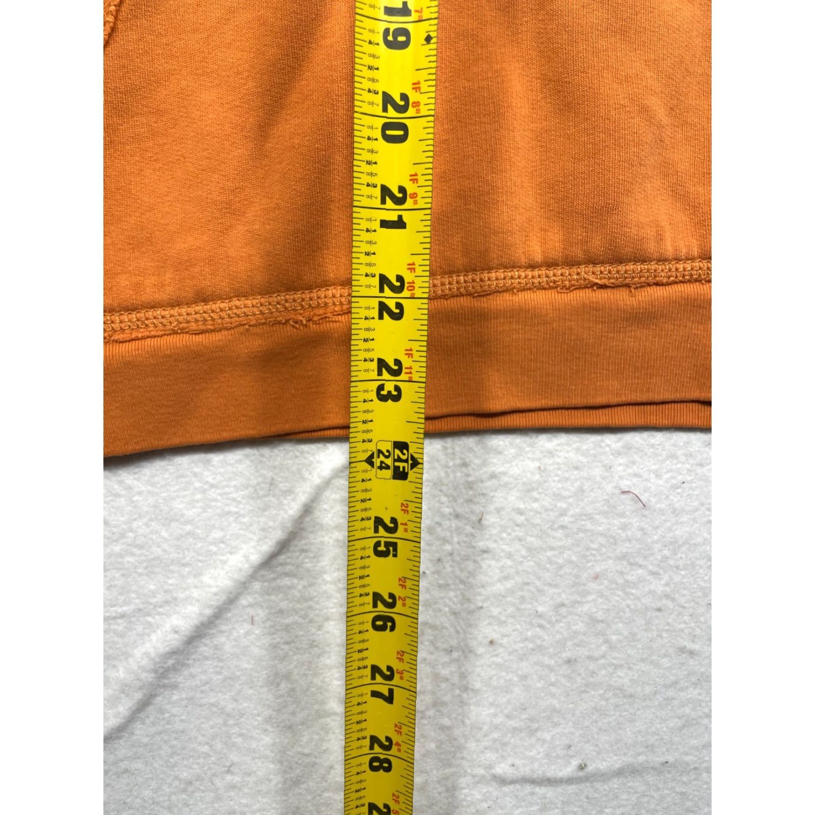Polo Ralph Lauren Polo Ralph Lauren Hoodie Polo Jeans Co Orange Long Sleeve Vintage Mens Medium Size US M / EU 48-50 / 2 - 7 Thumbnail