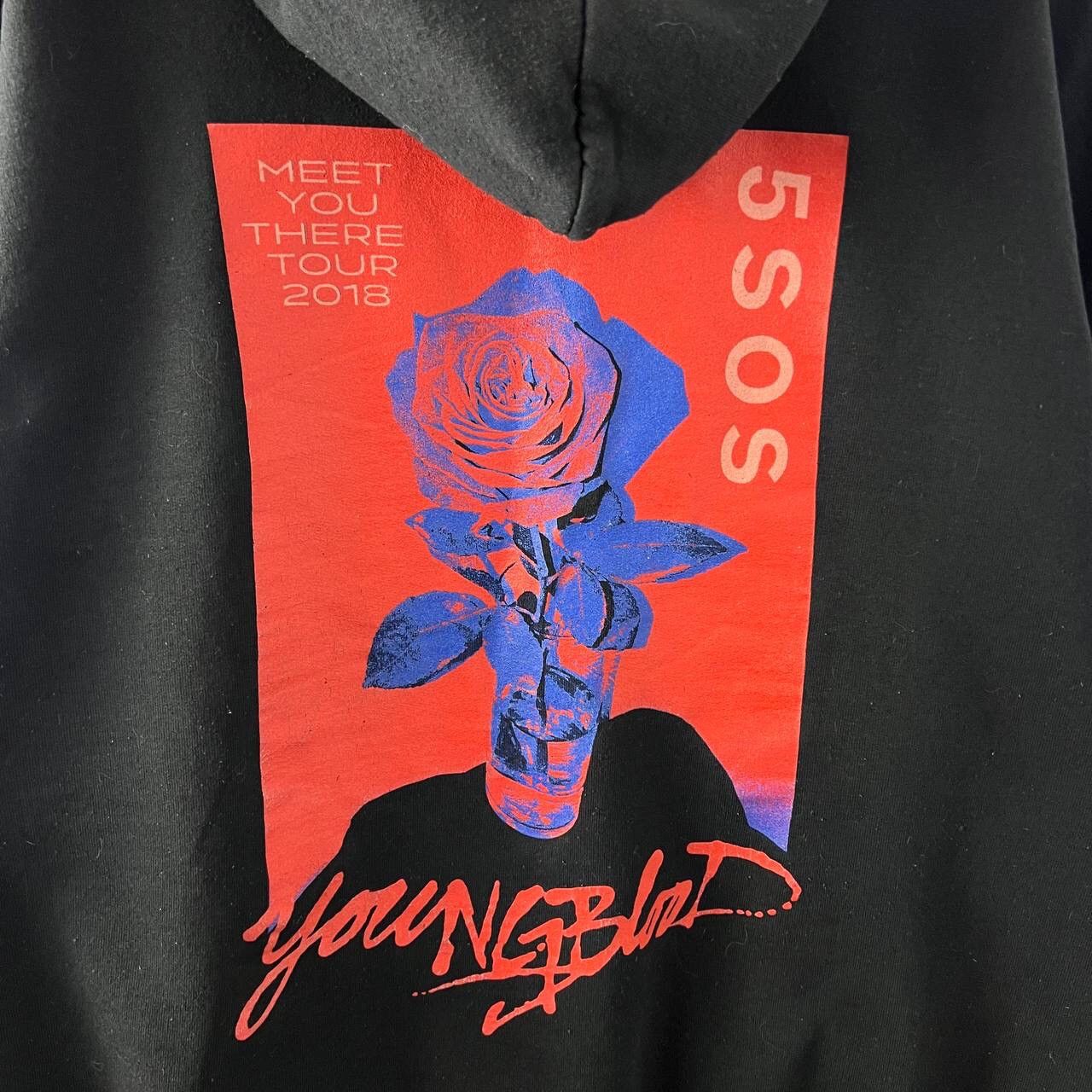 Band Tees Rock Band 5 Seconds Of Summer(5SOS) Album Young Blood Hoodie Size US L / EU 52-54 / 3 - 4 Thumbnail