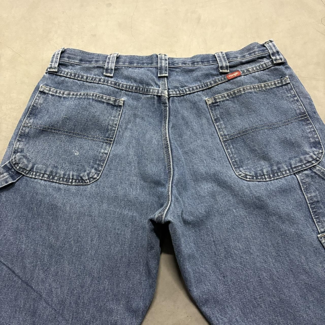 Vintage Crazy Vintage Y2K/2000s Baggy Wideleg Skater Style Carpenter Medium Wash Denim Jeans! Size US 36 / EU 52 - 7 Thumbnail