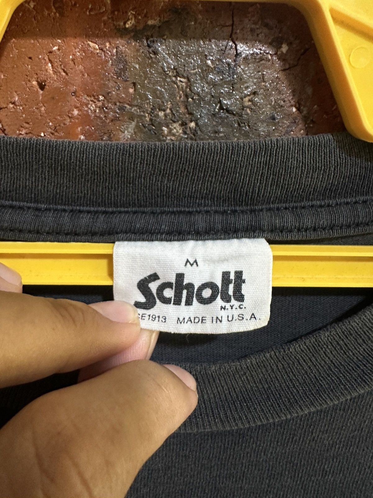 Schott Vintage Schott Tatto Faded Tee Size US M / EU 48-50 / 2 - 4 Thumbnail