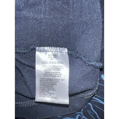 Marc Ecko Y2K Marc Ecko cut sew Blue And Gold Foil Witch Skull. XXL Size XXL / US 16-18 / IT 52-54 - 9 Thumbnail