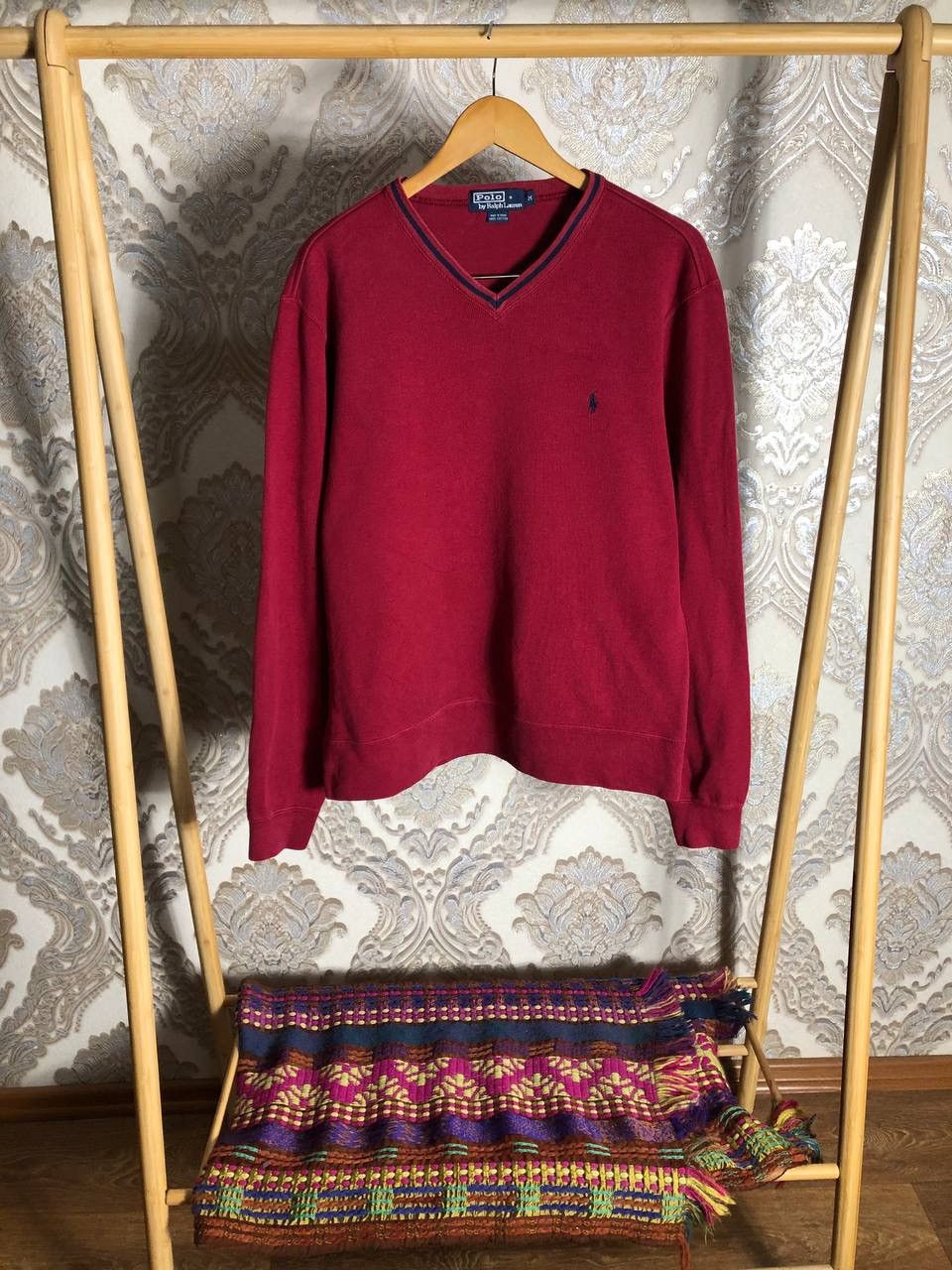 Polo Ralph Lauren VINTAGE POLO RALPH LAUREN SWEATER RETRO DESIGNER CASUAL 90s Size US M / EU 48-50 / 2 - 1 Thumbnail