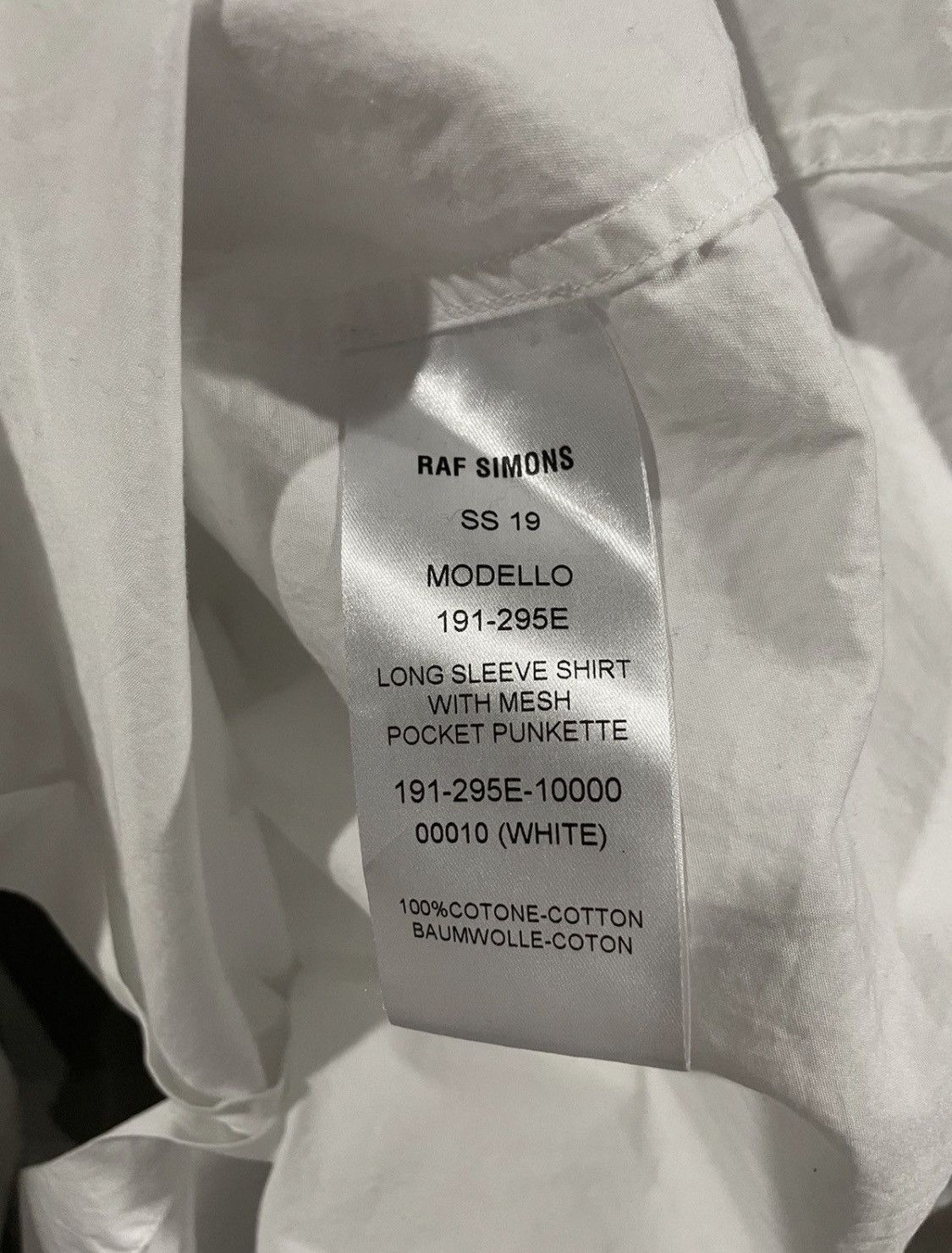 Raf Simons Raf Simons mens shirt Size US M / EU 48-50 / 2 - 5 Thumbnail