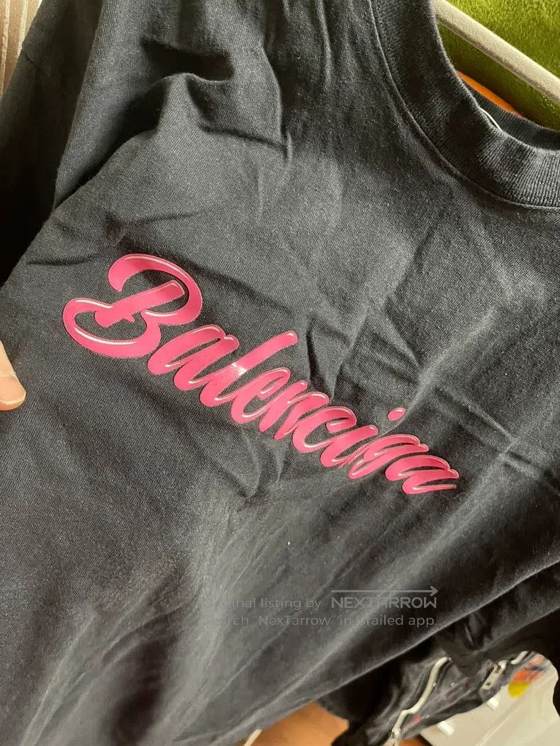 Balenciaga Balenciaga Back Special Cut Short Sleeve T-Shirt Size US S / EU 44-46 / 1 - 6 Thumbnail