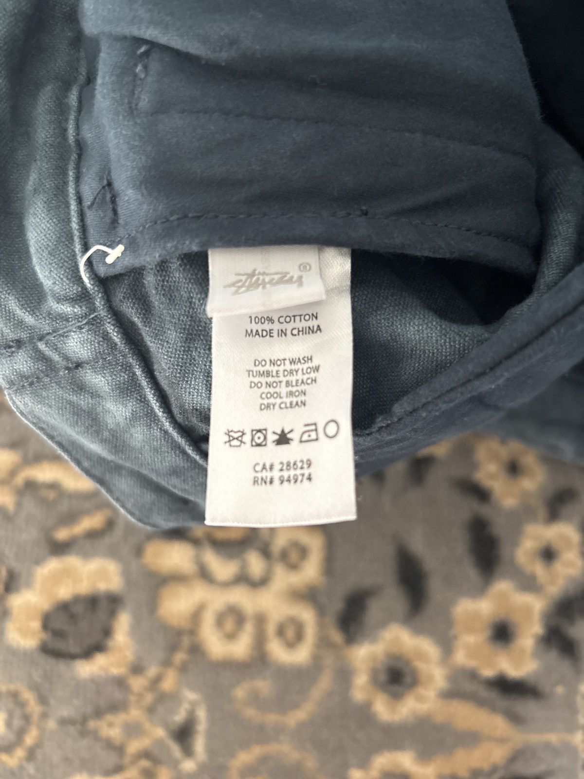 Stussy Washed Stussy Pants Size US 32 / EU 48 - 6 Thumbnail