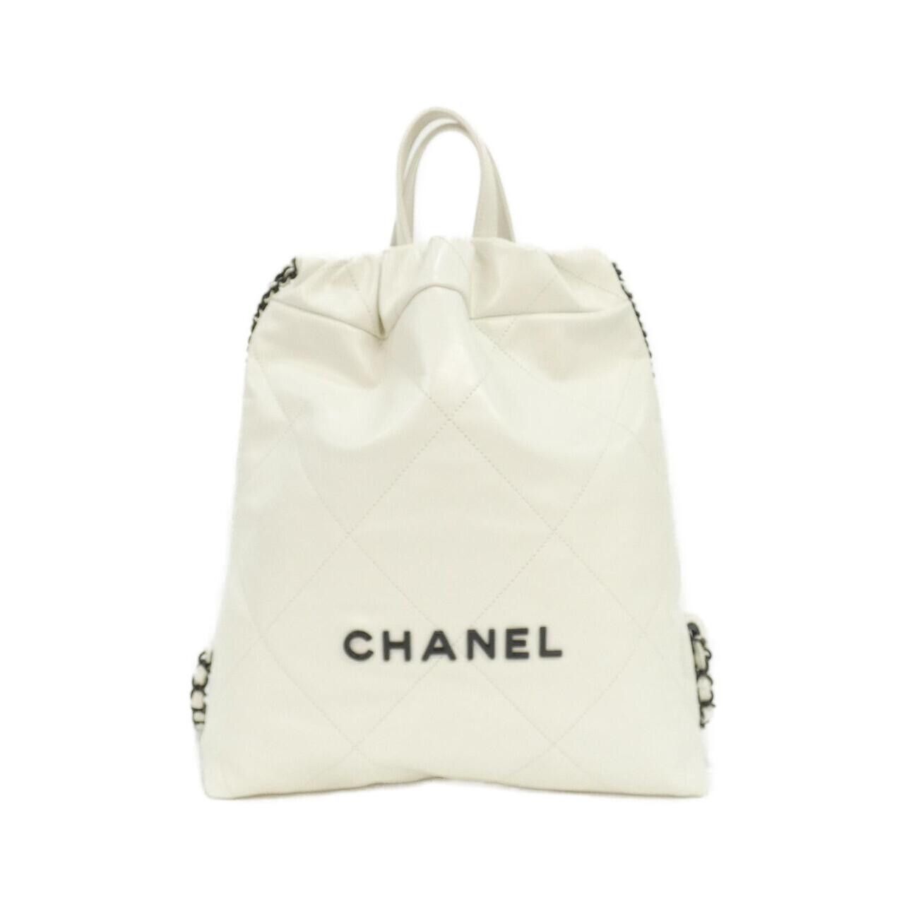 Chanel Chanel Chanel Chanel 22 Calf Backpack Leather Backpack AS3859 DUTY FREE for USA Size ONE SIZE - 1 Thumbnail