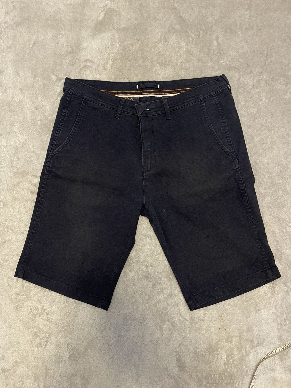 Zara Zara Man Bermuda Shorts - Size 32 - Navy Blue Size US 32 / EU 48 - 6 Thumbnail
