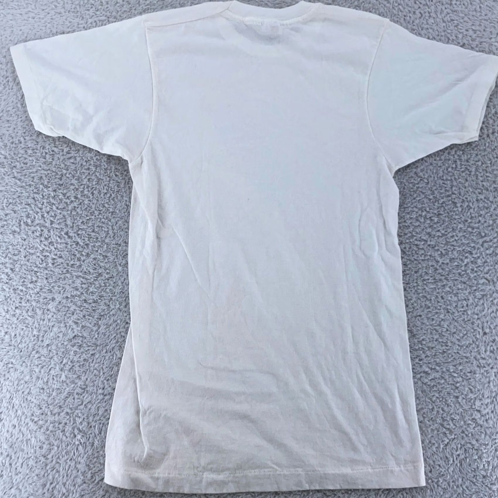 Hanes VINTAGE Hanes Blank Shirt XXS White T-Shirt Tee Crewneck Single Stitch 90s Mens XS? Size US XXS / EU 40 - 5 Thumbnail
