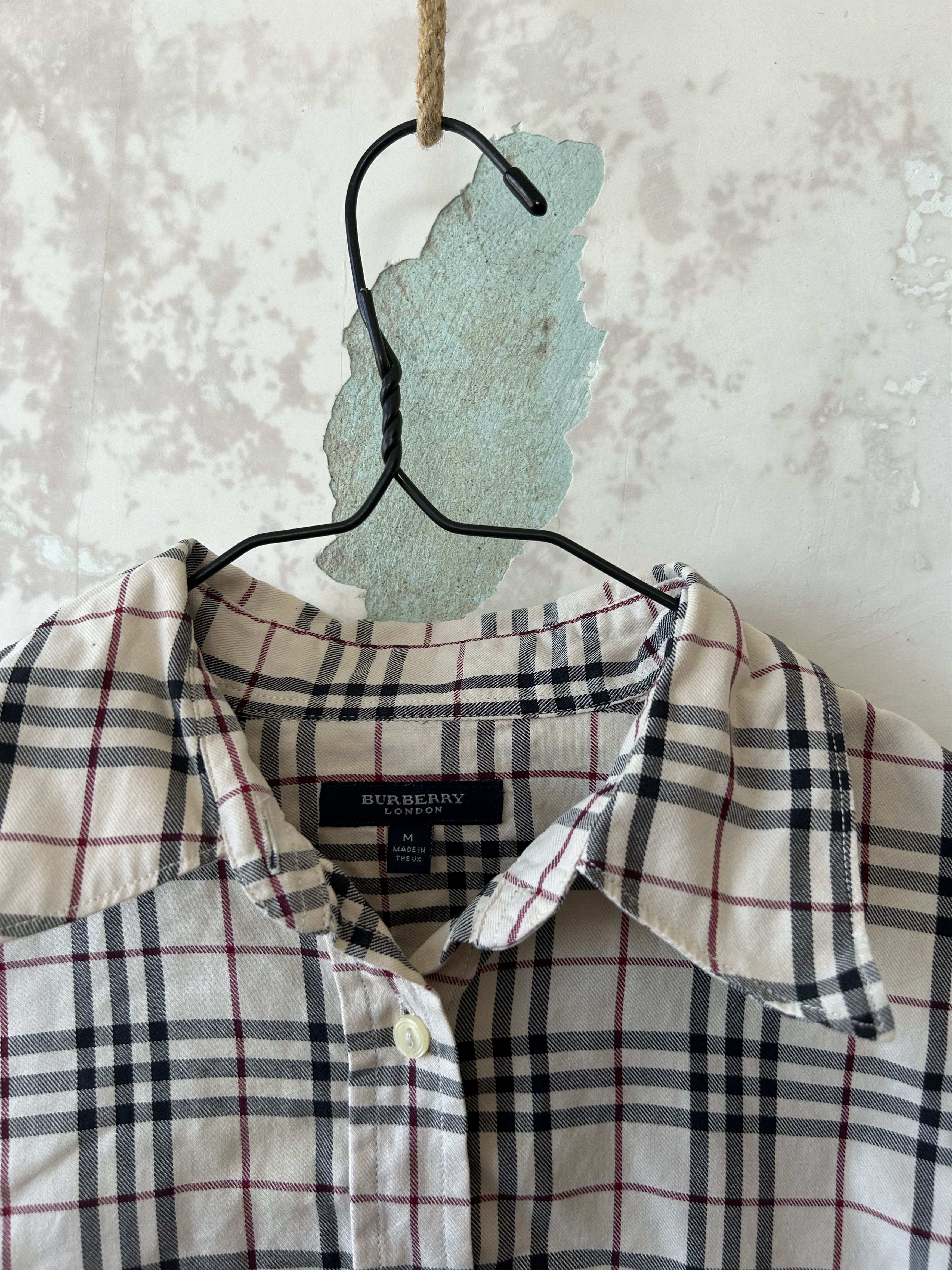 Burberry Vintage Woman Burberry Shirt Long Sleeve Y2K Size M / US 6-8 / IT 42-44 - 4 Thumbnail