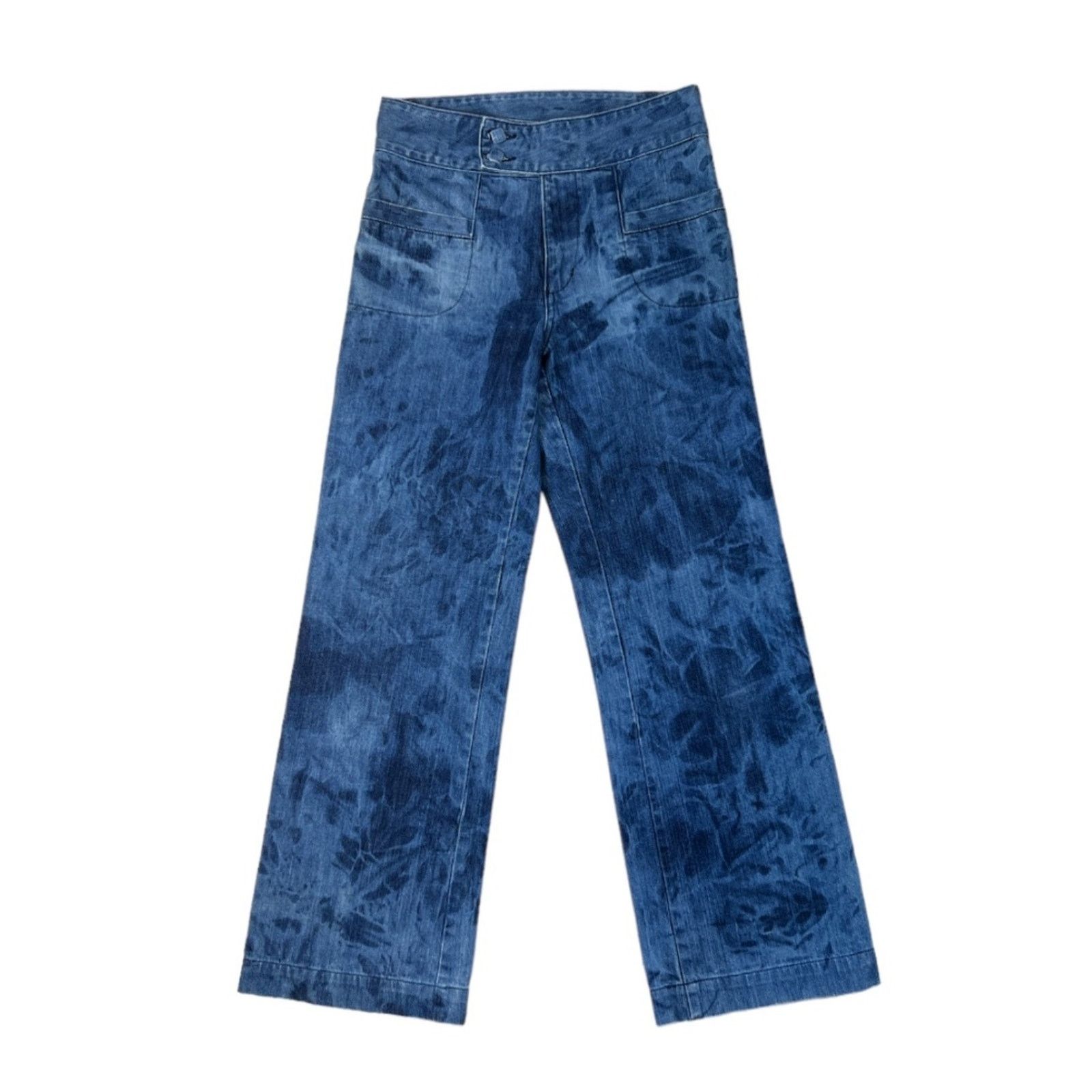 Nobody Denim Nobody Blue Wide Leg Jeans | Size 28 Size 28" / US 6 / IT 42 - 1 Thumbnail
