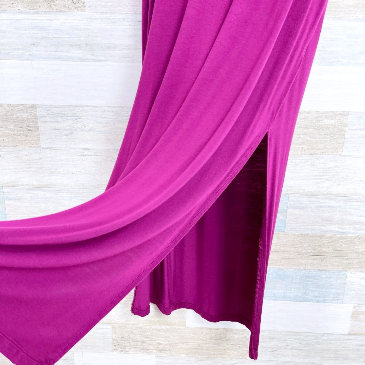 Old Navy Old Navy Jersey Knit Maxi Skirt Purple Womens Small Size 26" / US 2 / IT 38 - 3 Thumbnail