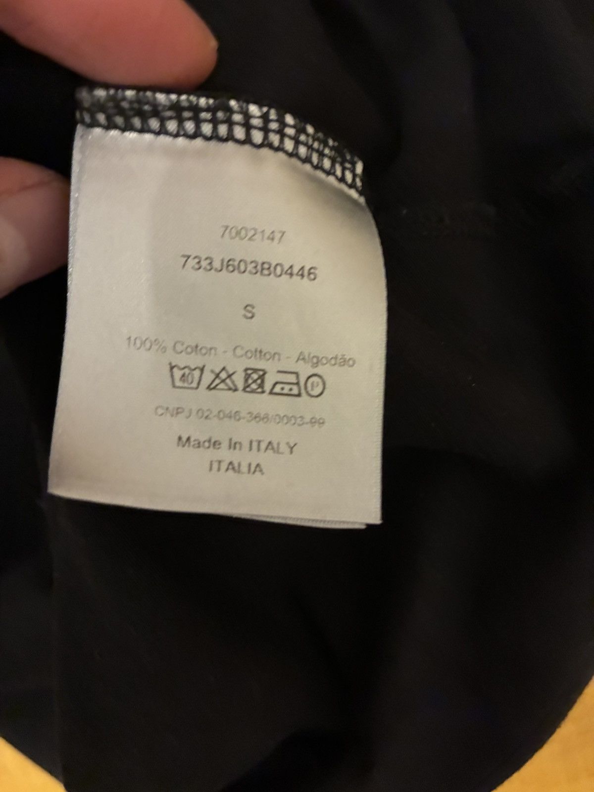 Dior Dior Homme Black Bee T-Shirt Classic Small Celine Heidi Size US S / EU 44-46 / 1 - 4 Thumbnail