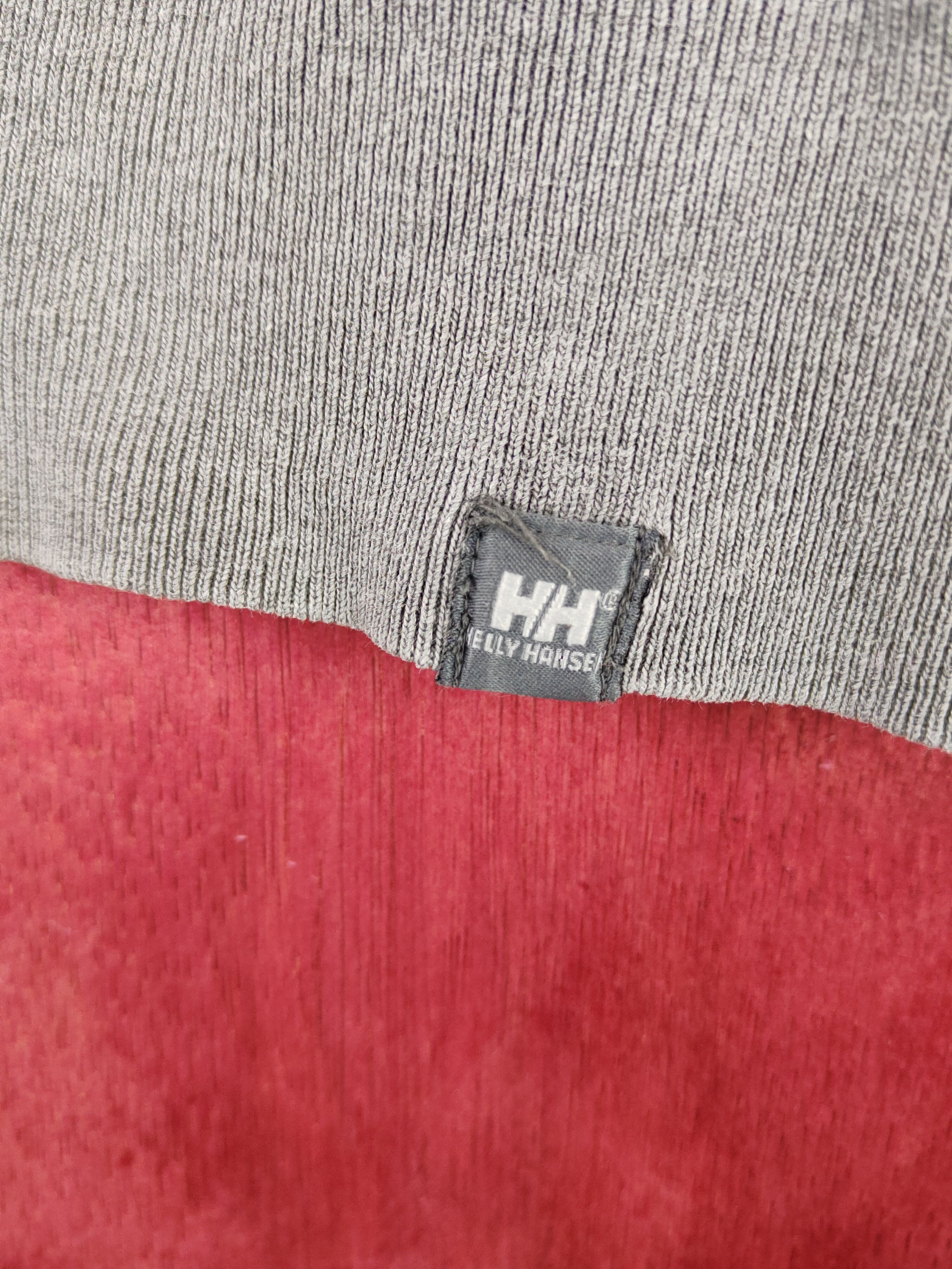 Helly Hansen Helly Hansen Dark Gray Faded ripped Sweatshirts #S1862 Size L / US 10 / IT 46 - 9 Thumbnail
