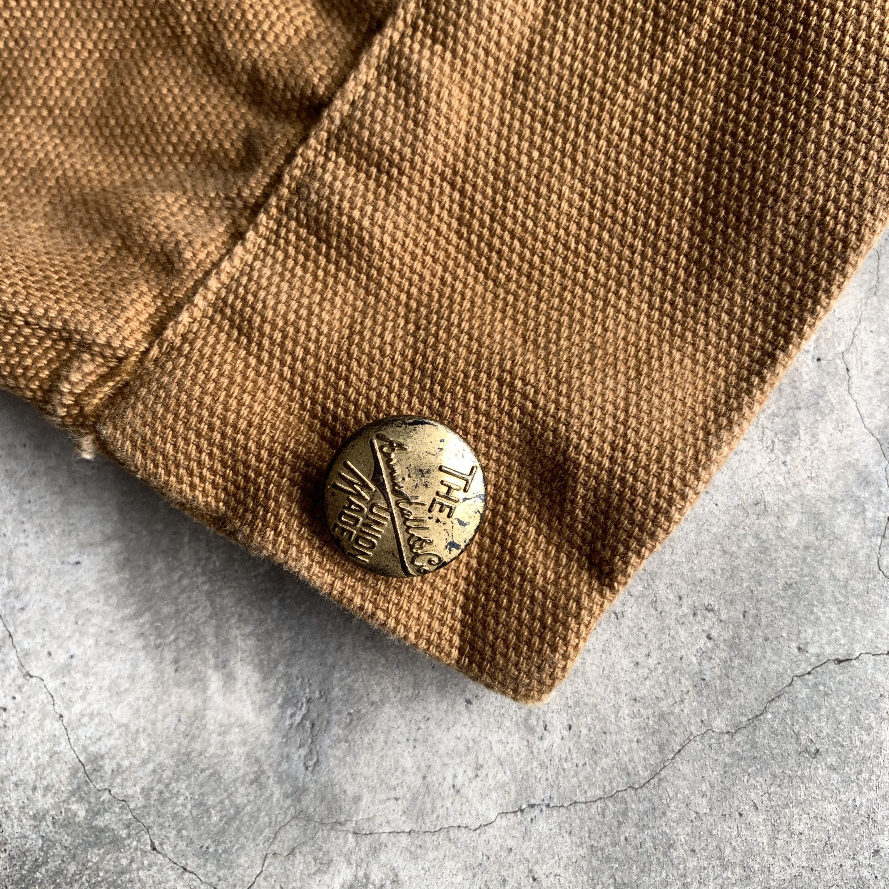 Japanese Brand × Vintage Rare Annie Hall Heavy Canvas Chore Coat Size US L / EU 52-54 / 3 - 8 Thumbnail