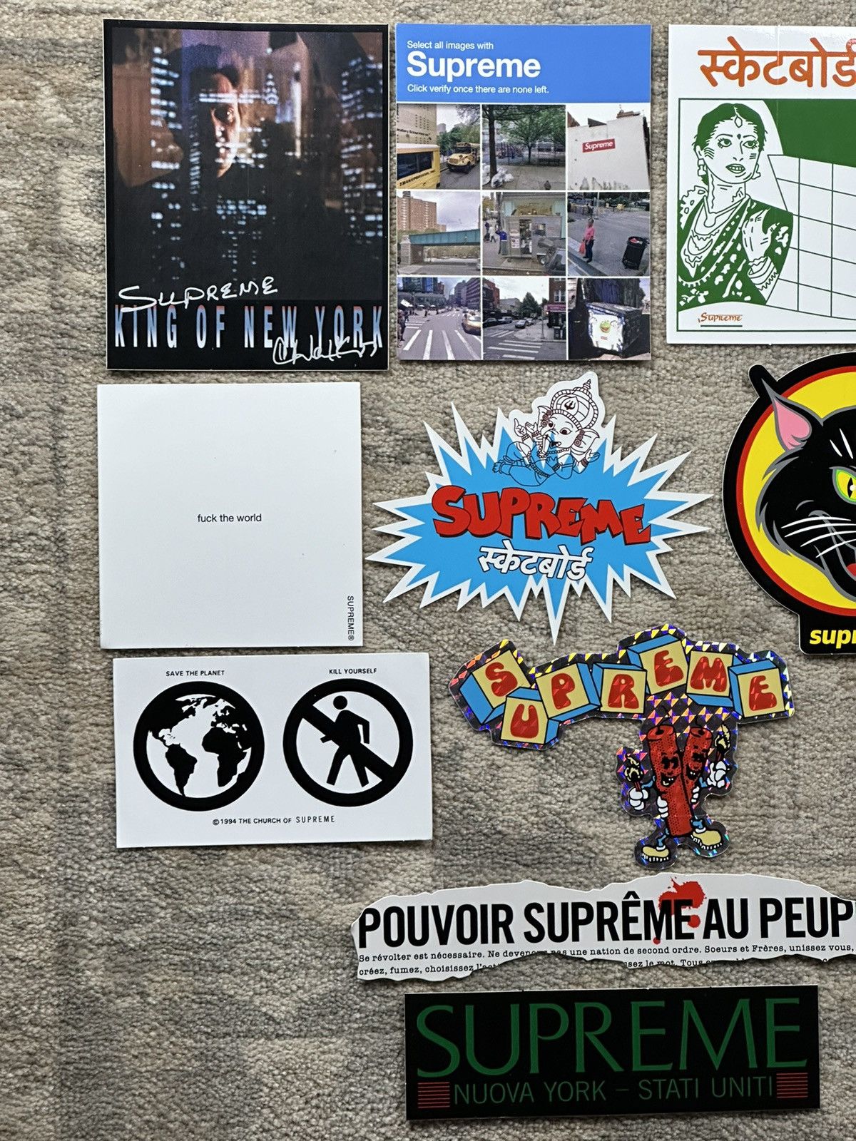 Supreme 10x Supreme Stickers Lot Size ONE SIZE - 2 Thumbnail