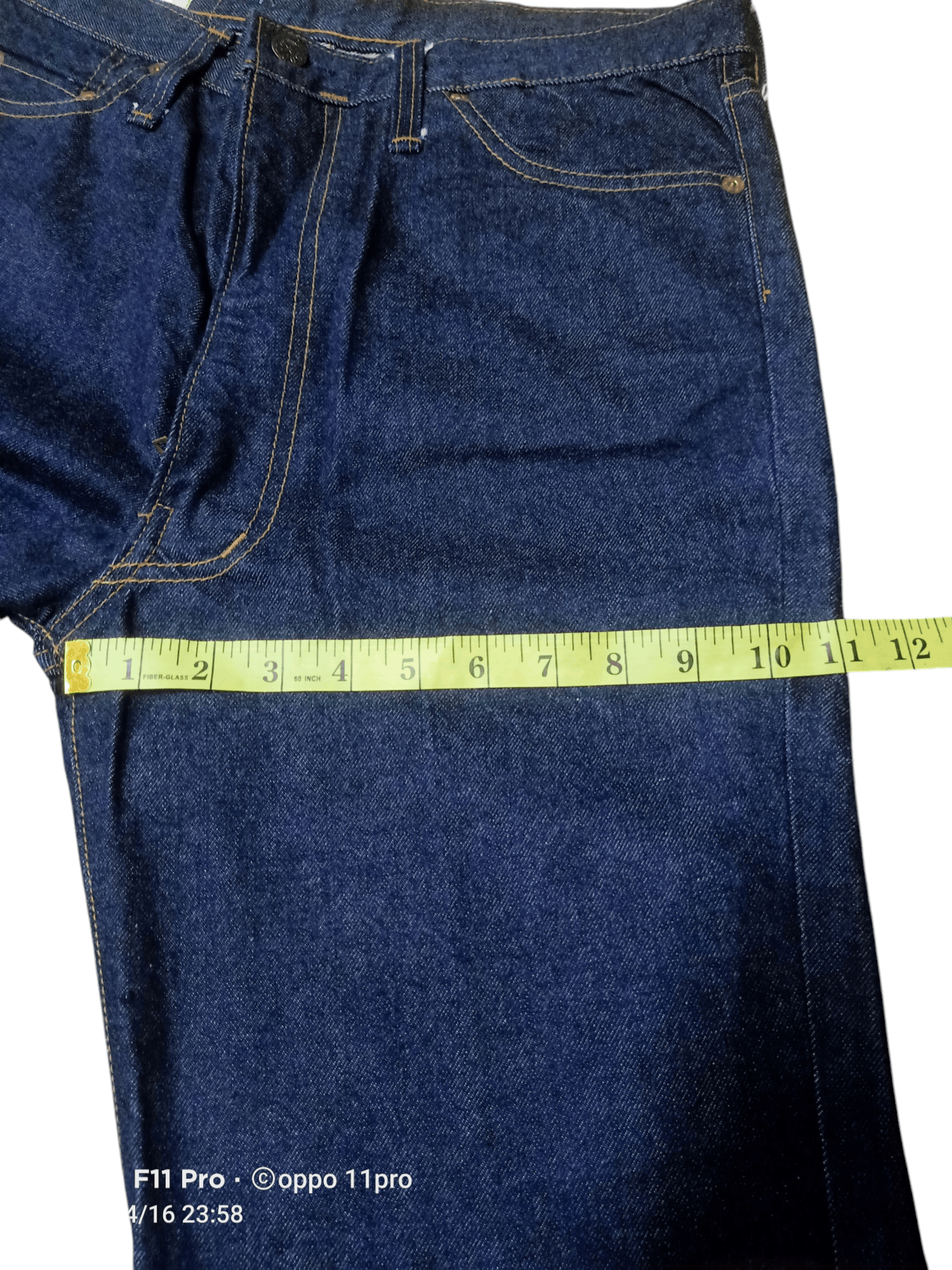 If Six Was Nine × Japanese Brand × Le Grande Bleu (L.G.B.) Modoc 90s Vtg Denim Flaredenim Loose Rise Rare Size US 32 / EU 48 - 15 Thumbnail