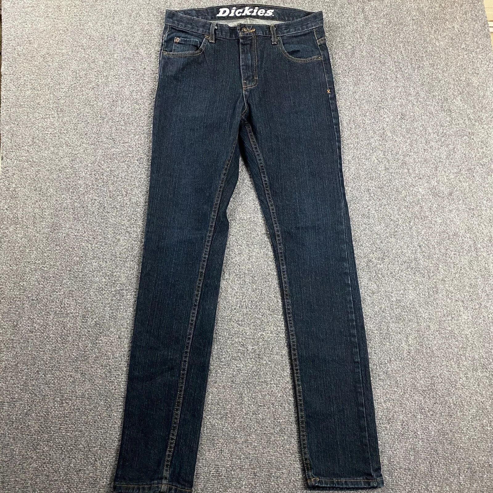 Dickies Dickies Jeans Adults 30x34 Slim Fit Blue Denim Dark Wash Size US 30 / EU 46 - 1 Thumbnail