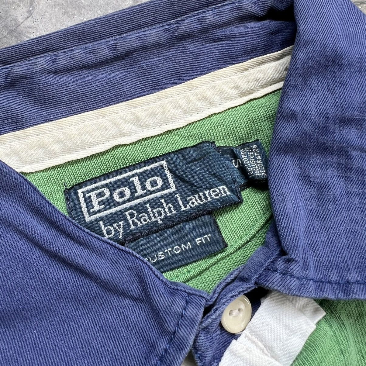 Polo Ralph Lauren 1990s Polo Ralph Lauren Rugby Polos Longsleeve Shirt Size US S / EU 44-46 / 1 - 5 Thumbnail