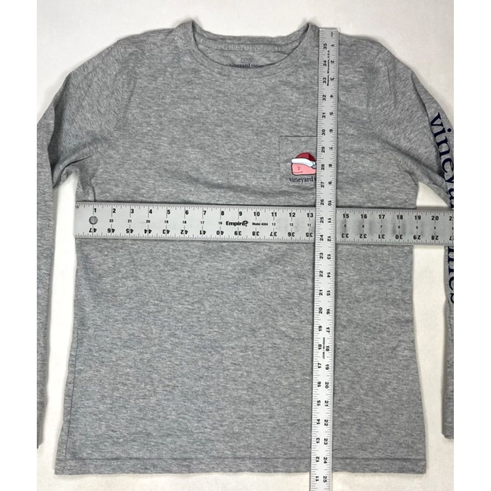Vineyard Vines Vineyard Vines Merry Christmas Pocket Graphic T-shirt Women Small Long Sleeve Size M / US 6-8 / IT 42-44 - 6 Thumbnail