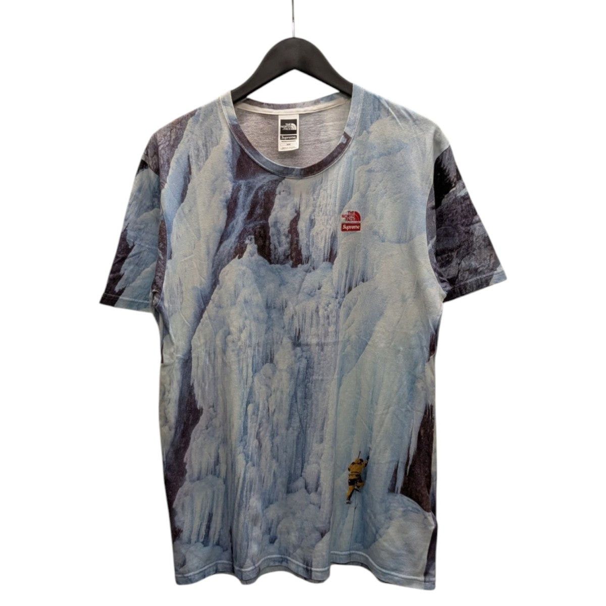 Supreme × The North Face Mountaineering Allover Print Tee Size US M / EU 48-50 / 2 - 1 Thumbnail