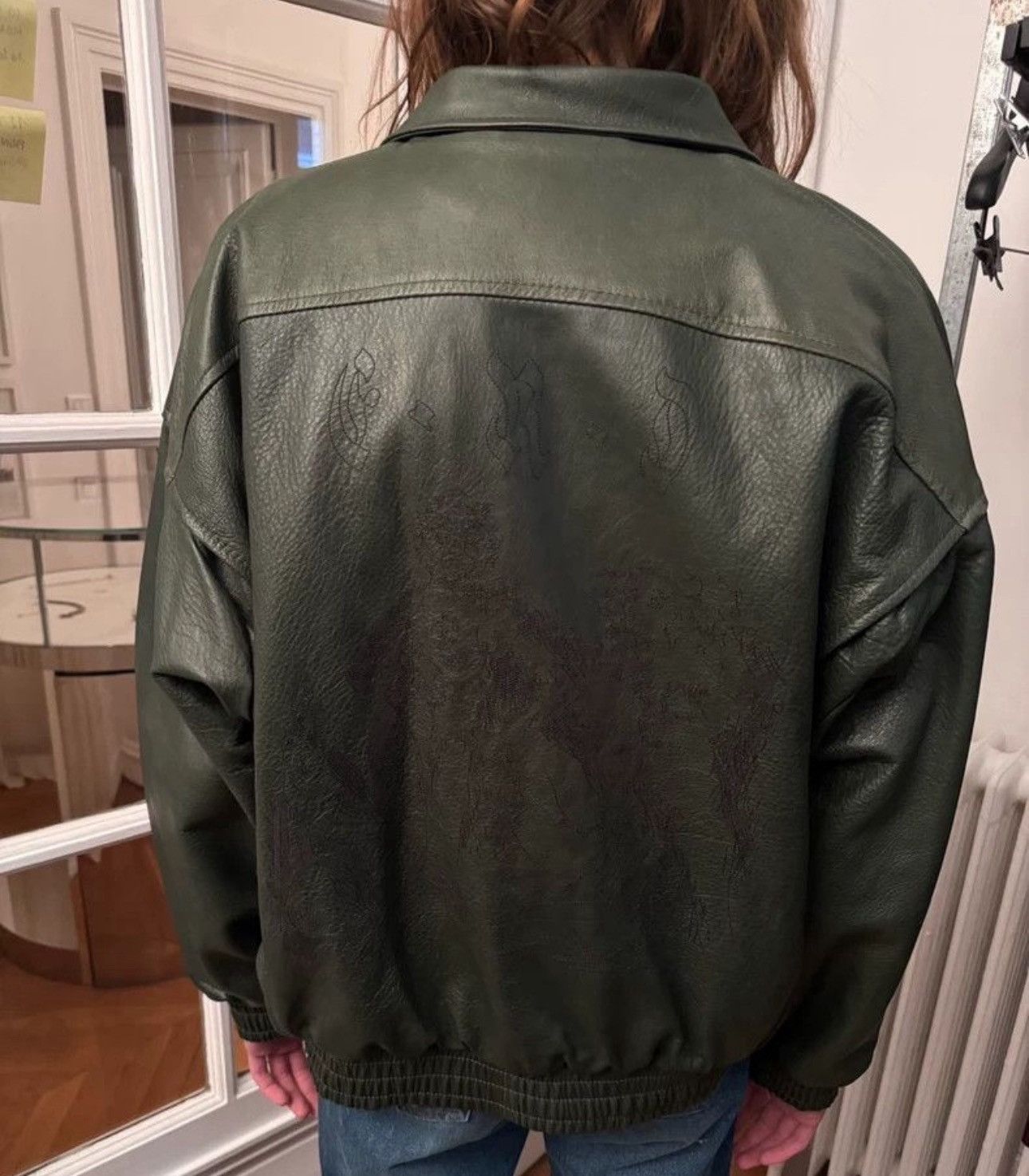 Enfants Riches Deprimes PAINTER'S WIVES LEATHER LIBRARY JACKET Size US XL / EU 56 / 4 - 17 Thumbnail