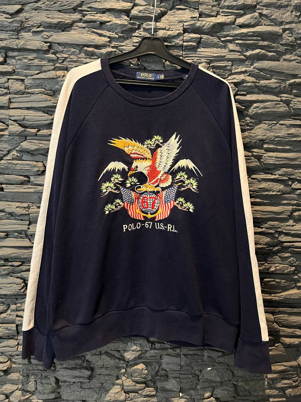 Polo Ralph Lauren VINTAGE Y2K POLO RALPH LAUREN RUGBY 90's Size US L / EU 52-54 / 3 - 1 Thumbnail