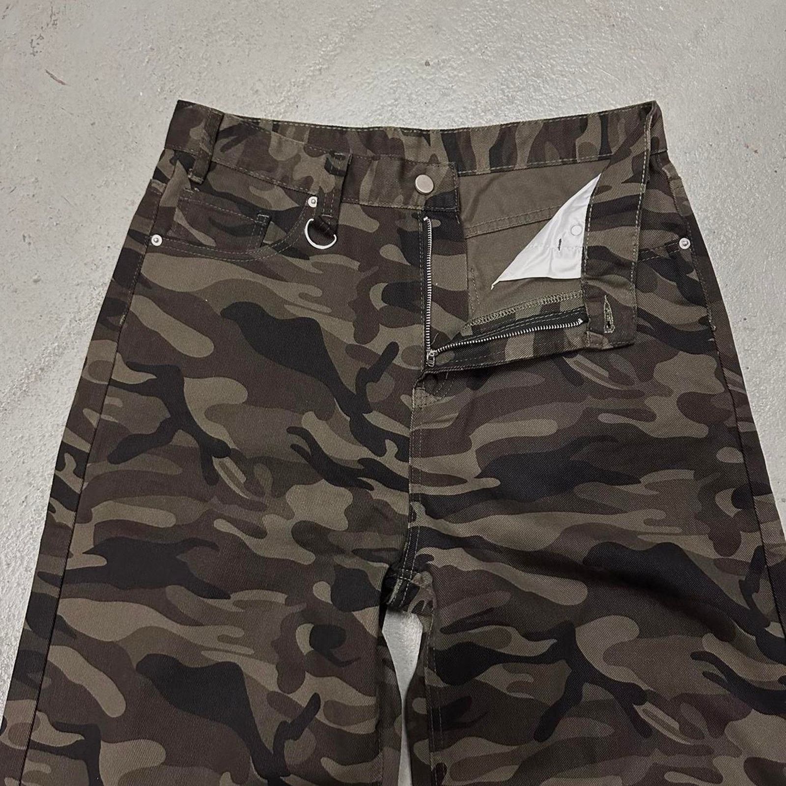 Other CAMO WIDE LEG BAGGY DENIM 28 WAIST Size US 28 / EU 44 - 4 Thumbnail