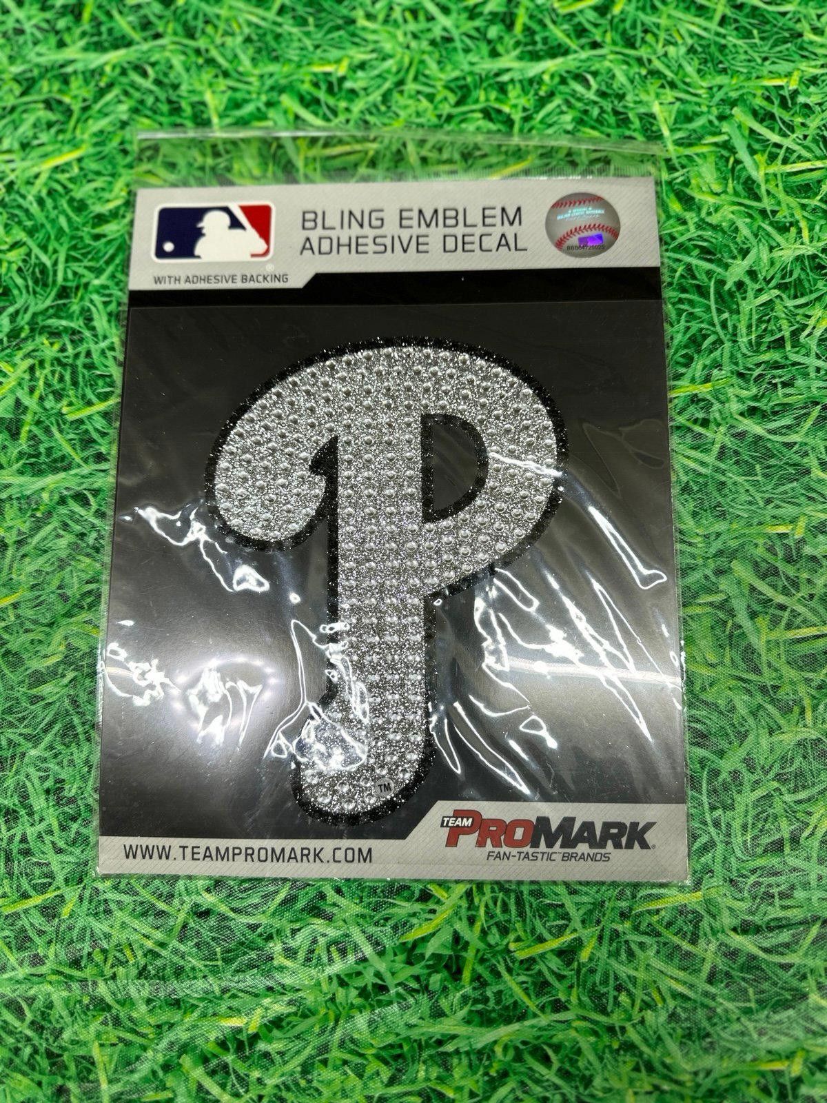 MLB Philadelphia Phillies Auto Emblem [NEW] MLB Decal Sticker Size ONE SIZE - 1 Thumbnail